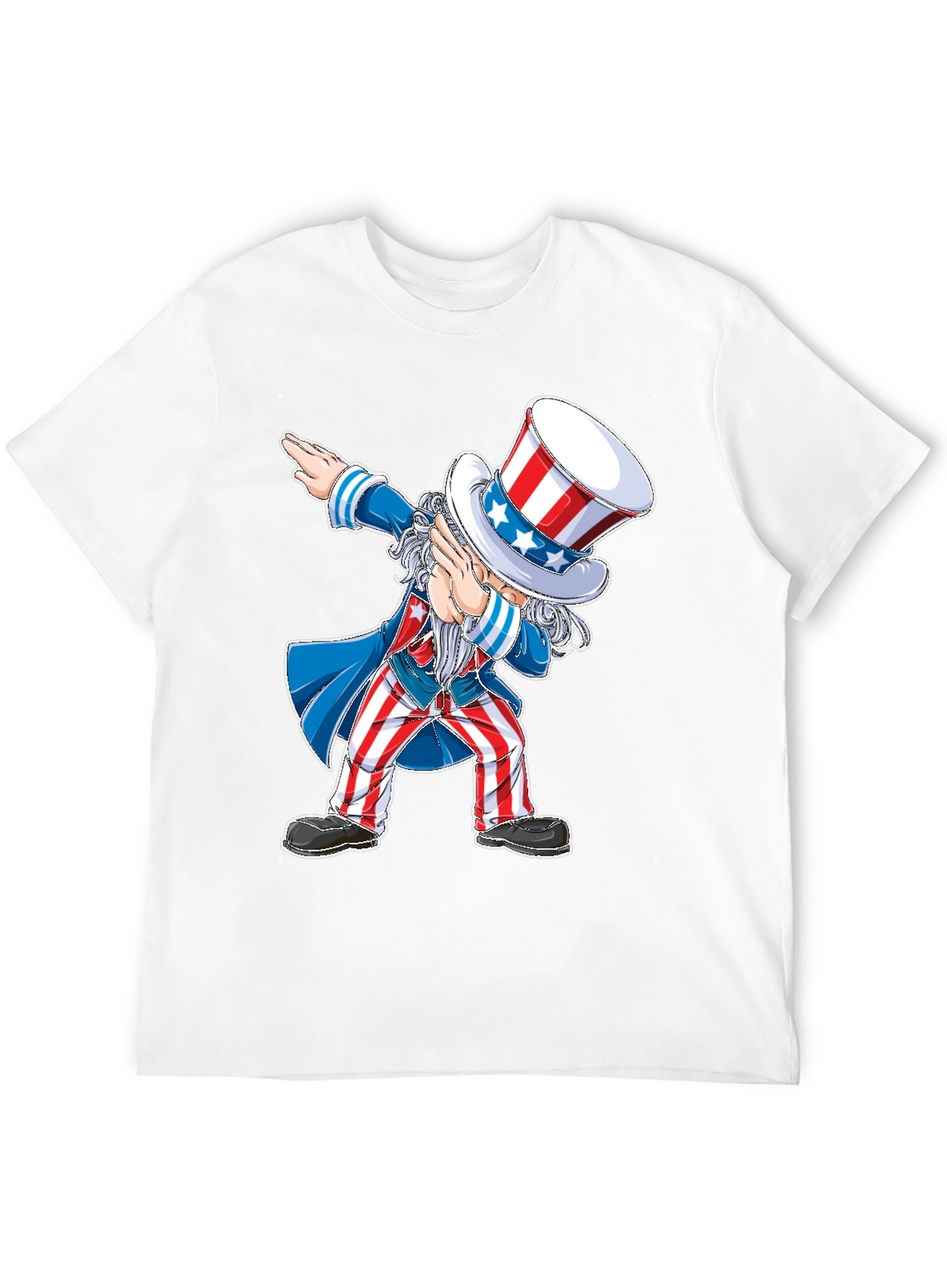 Uncle Sam Dabbing Patriotic T-Shirt