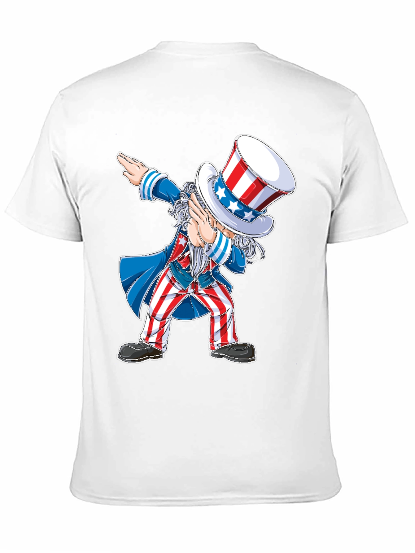 Uncle Sam Dabbing Patriotic T-Shirt