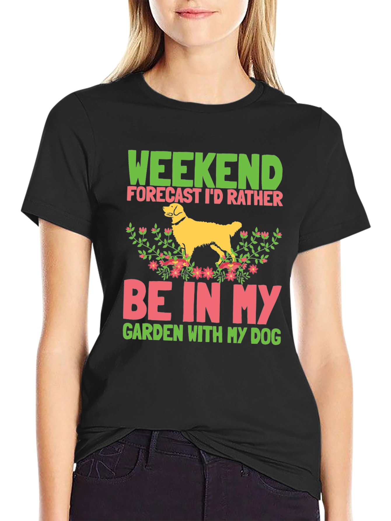 Weekend Dog Garden T-Shirt