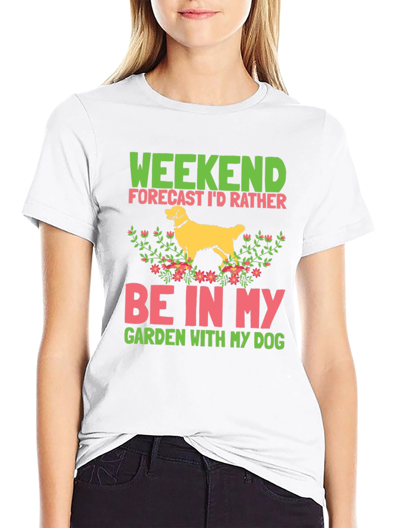 Weekend Dog Garden T-Shirt