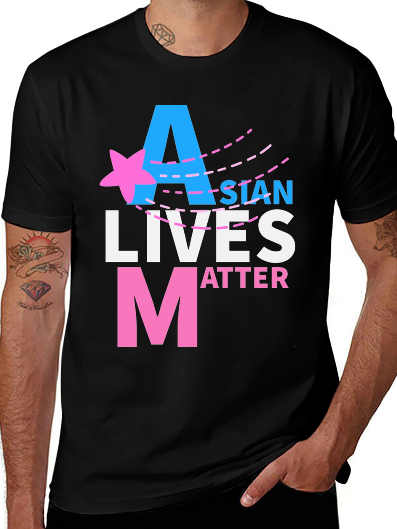 Asian Lives Matter Graphic T-Shirt