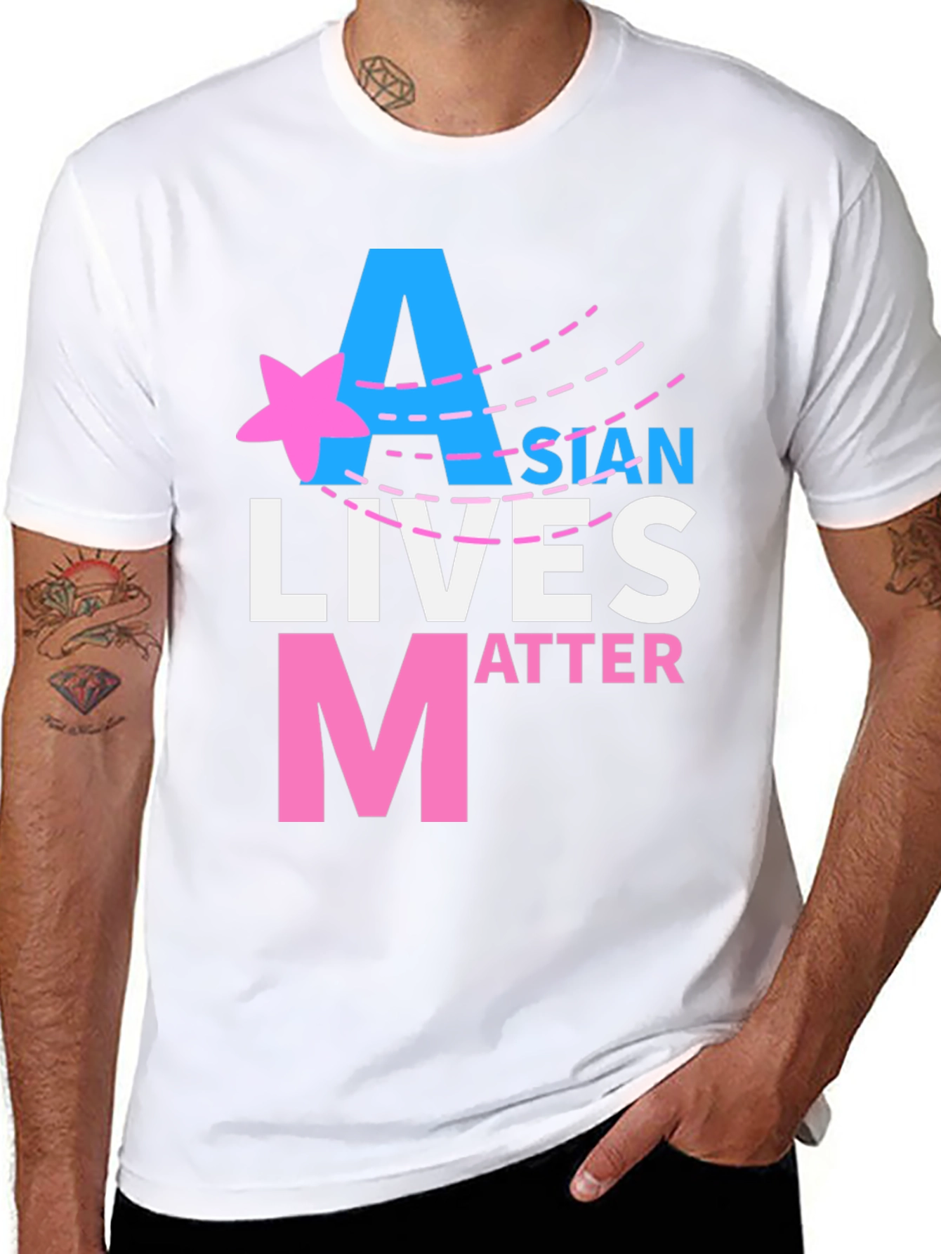 Asian Lives Matter Graphic T-Shirt