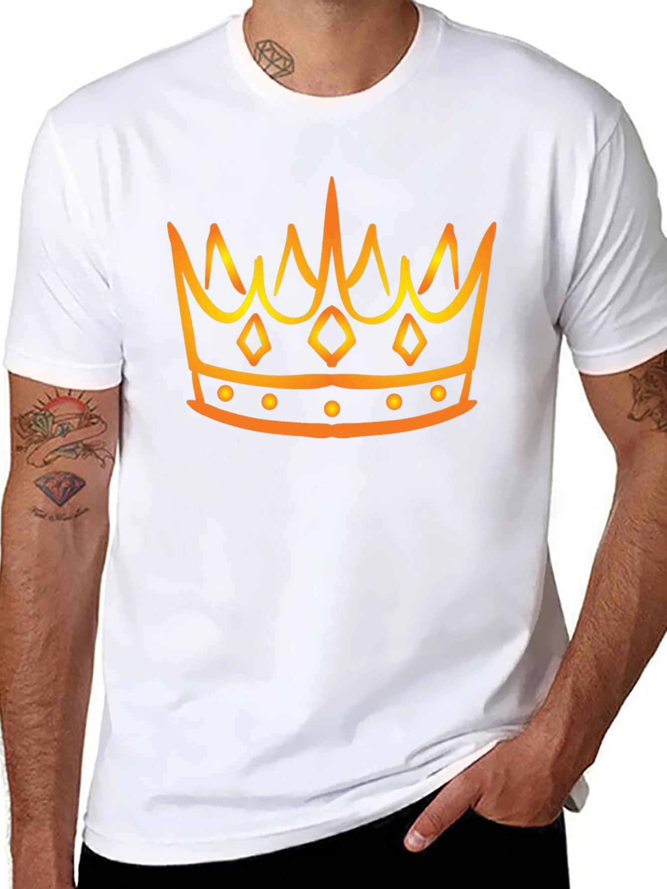 King Crown Graphic Tee - Black