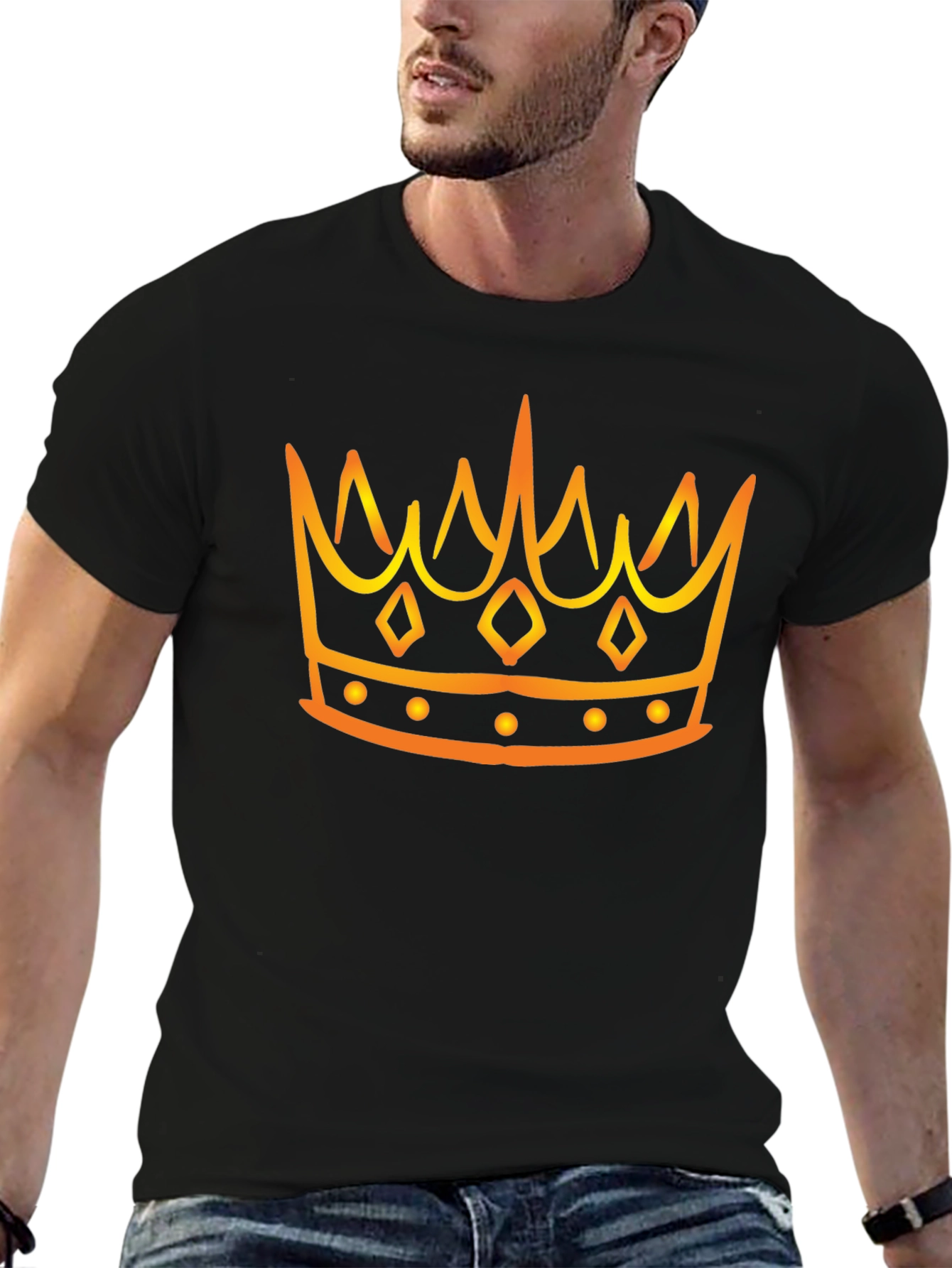 King Crown Graphic Tee - Black