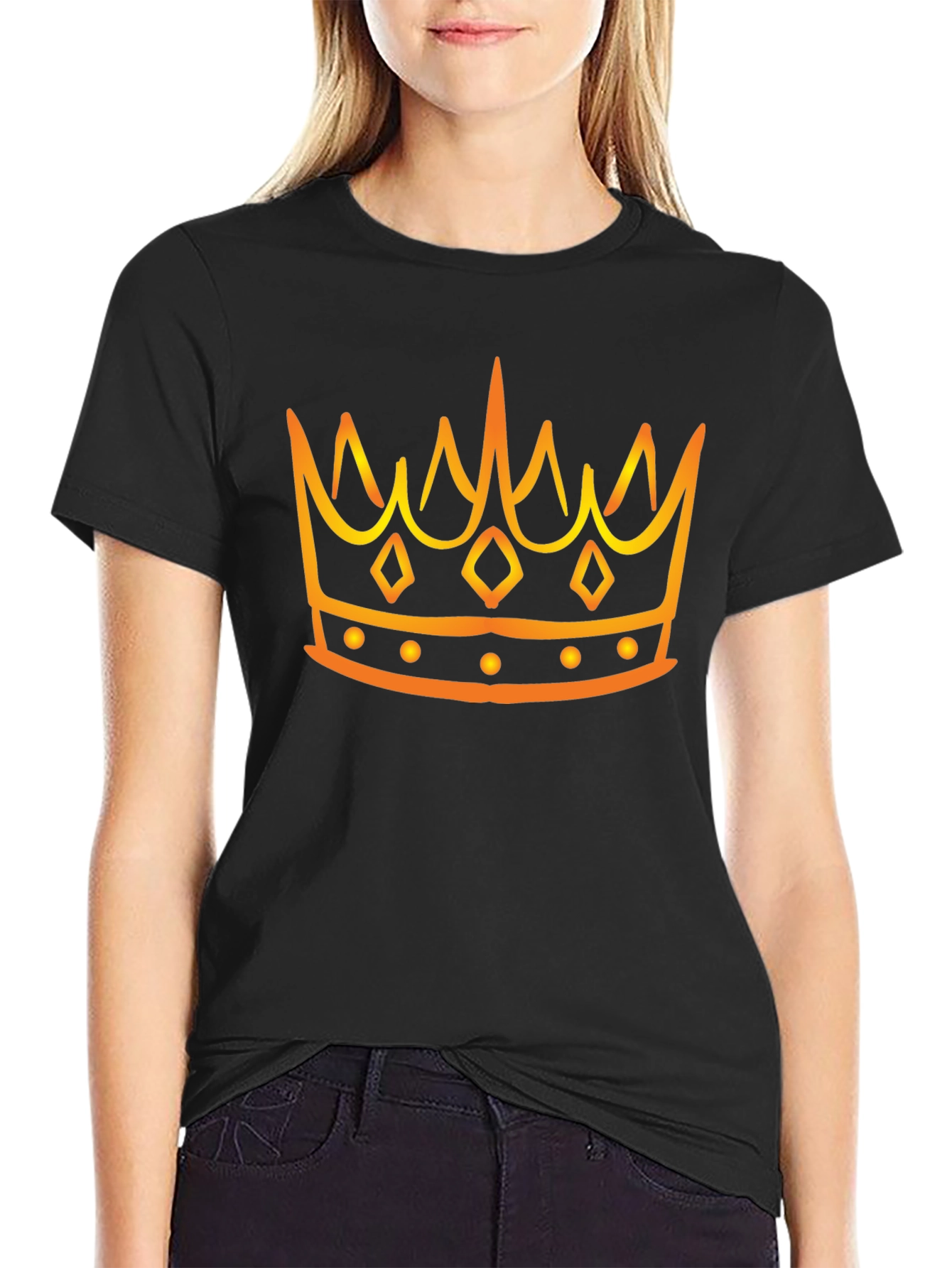 King Crown Graphic Tee - Black