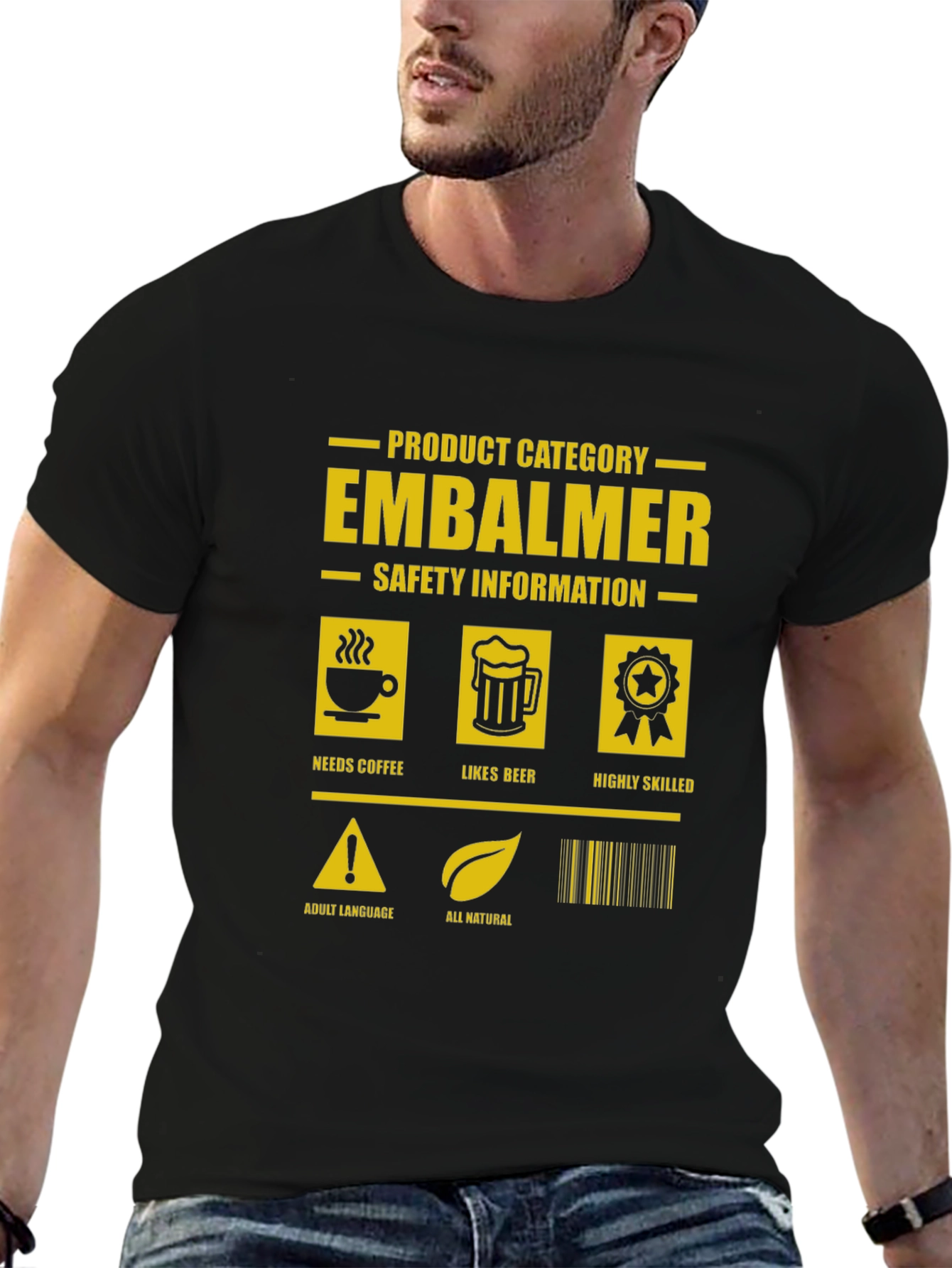 Embalmer Humor Graphic Tee