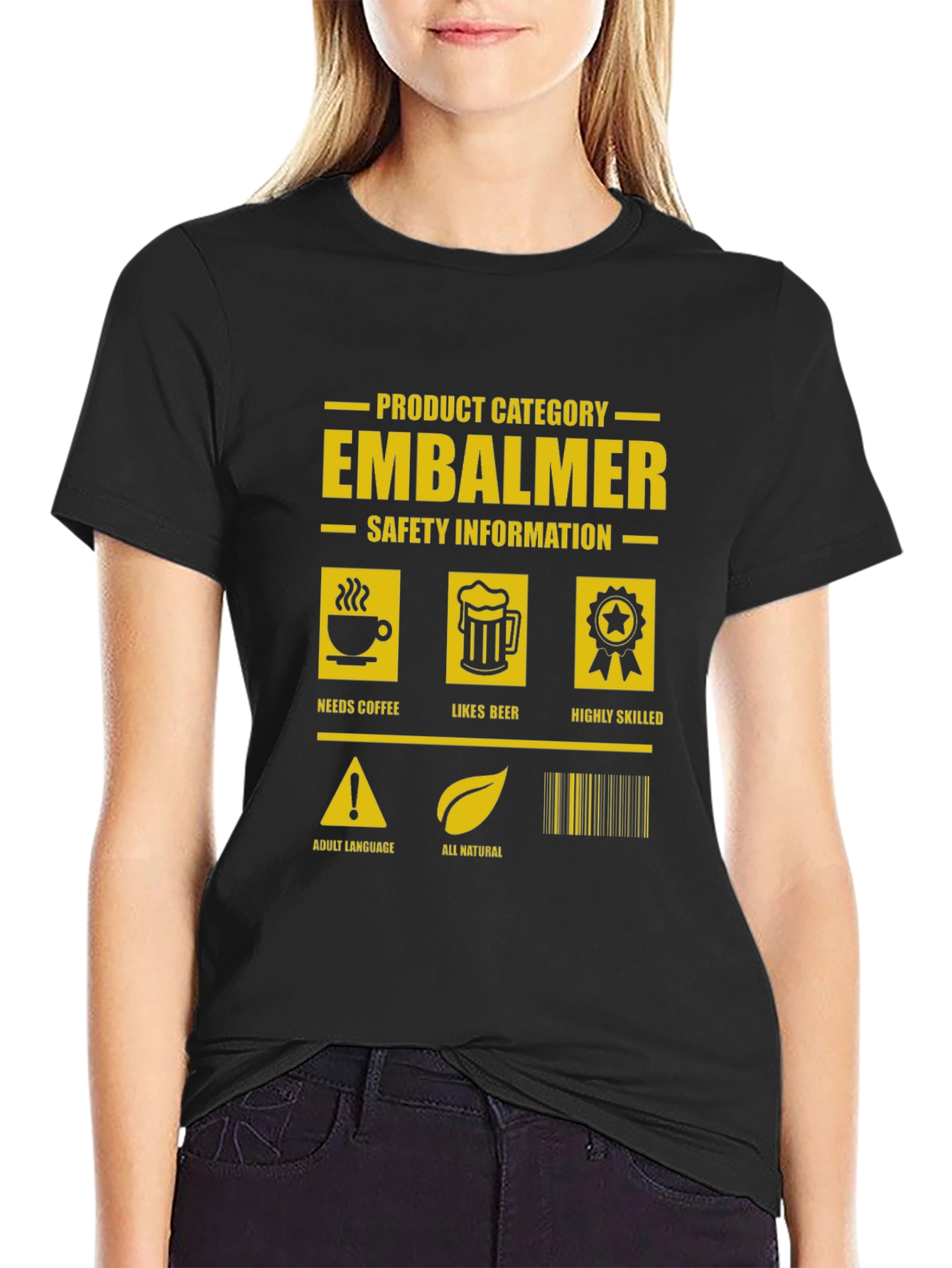 Embalmer Humor Graphic Tee
