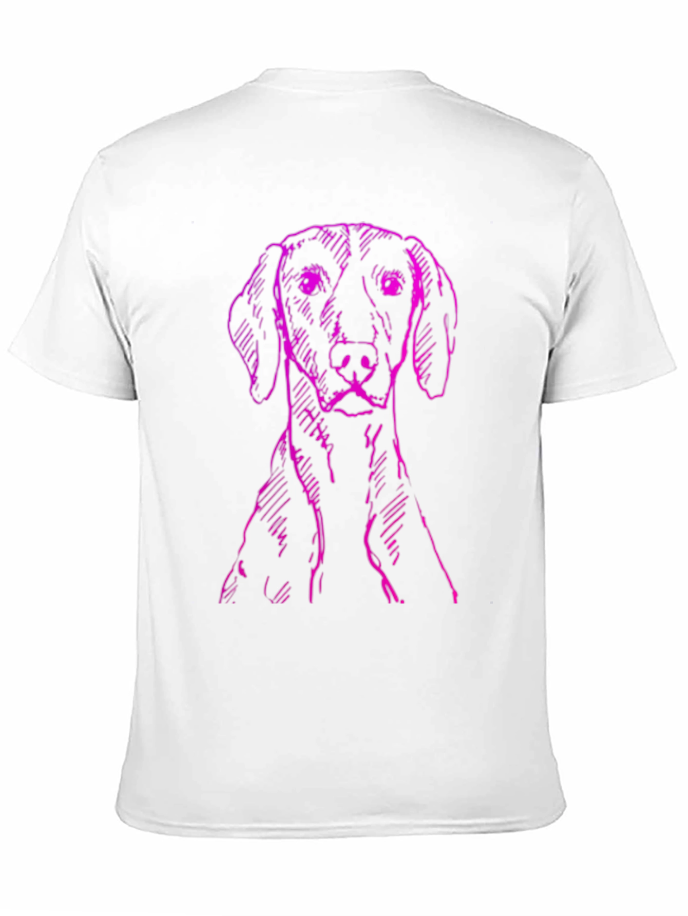 Dog Sketch Graphic T-Shirt