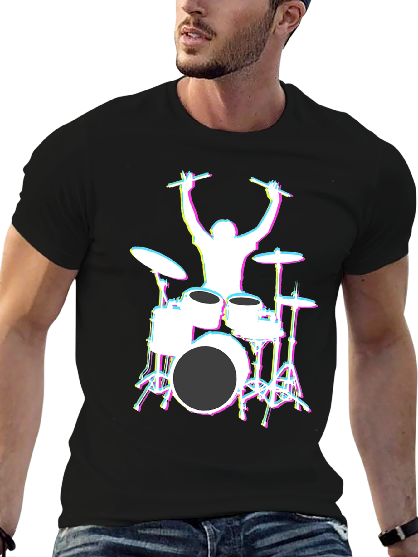 Drummer Graphic T-Shirt