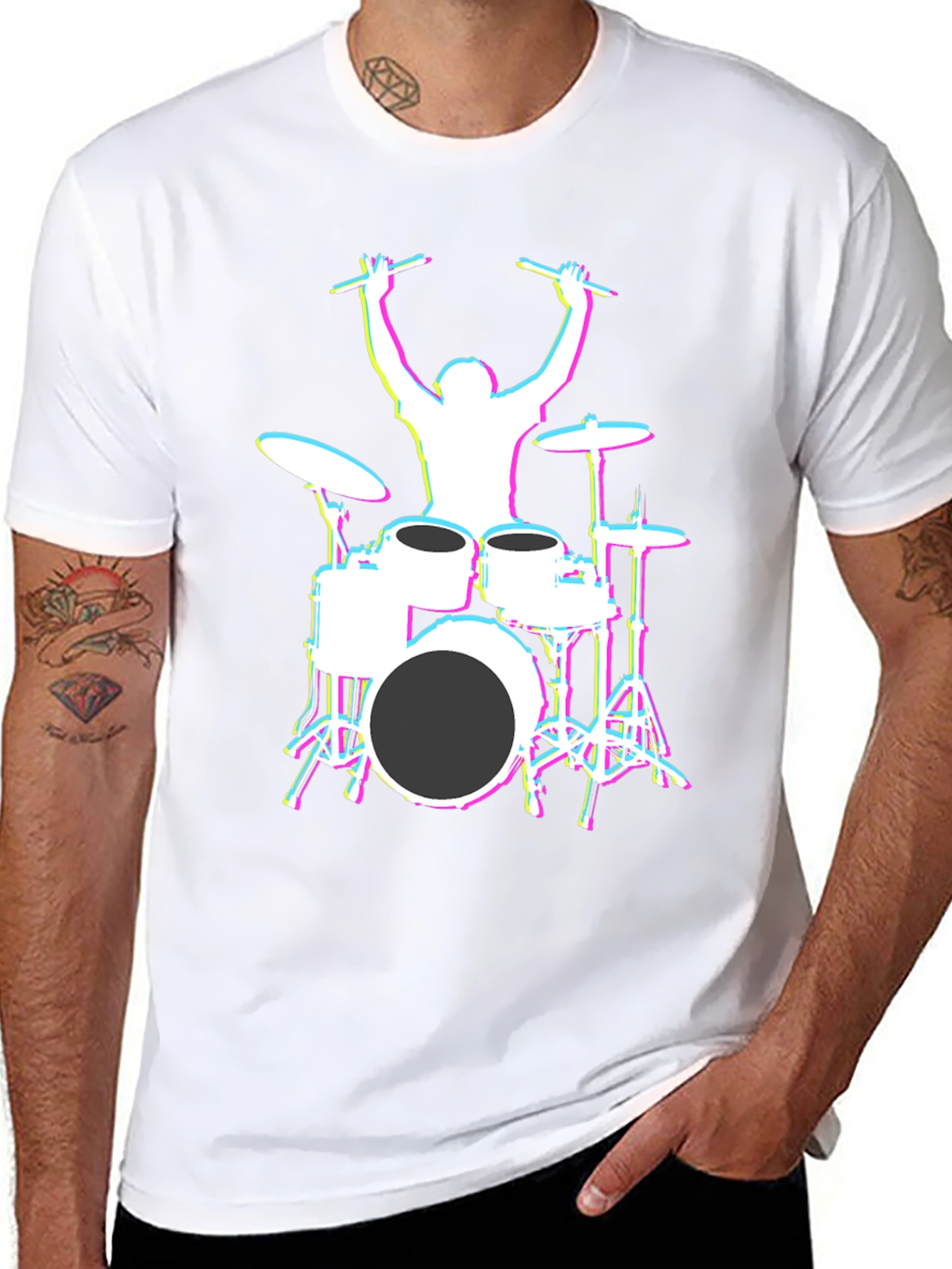 Drummer Graphic T-Shirt