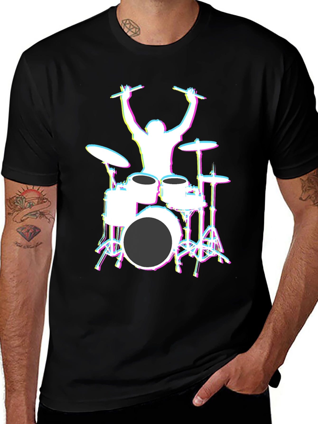 Drummer Graphic T-Shirt