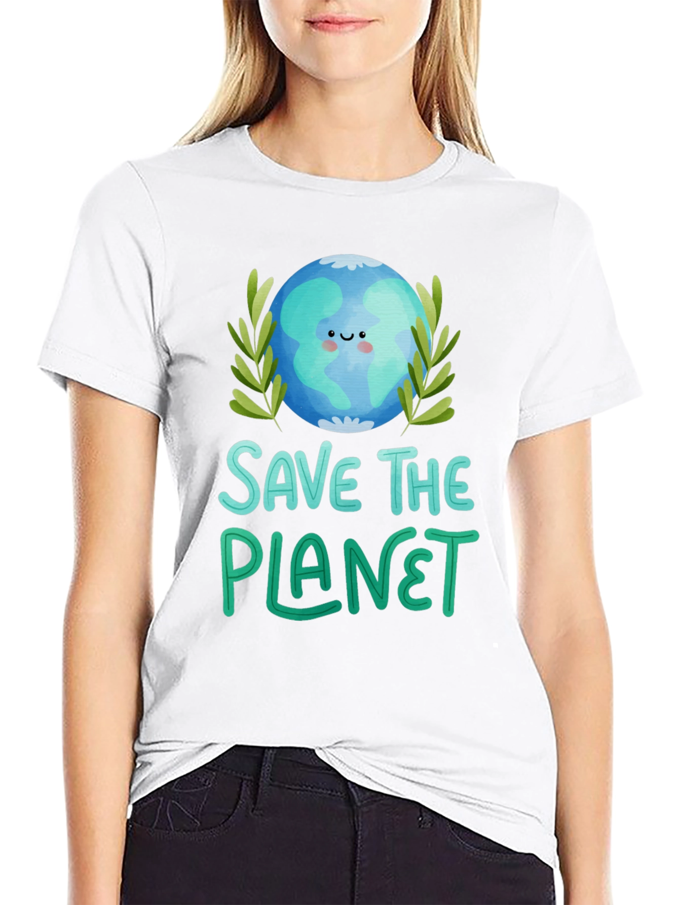 Save the Planet Graphic Tee - Eco Friendly