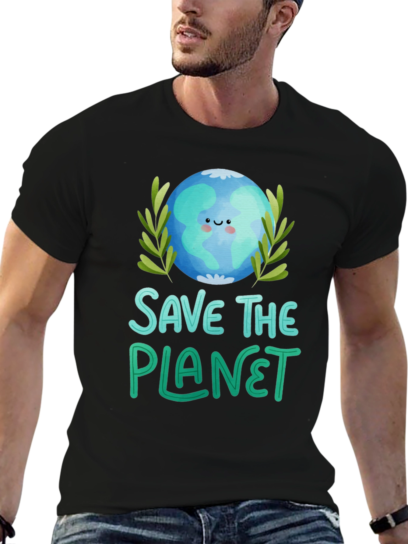 Save the Planet Graphic Tee - Eco Friendly