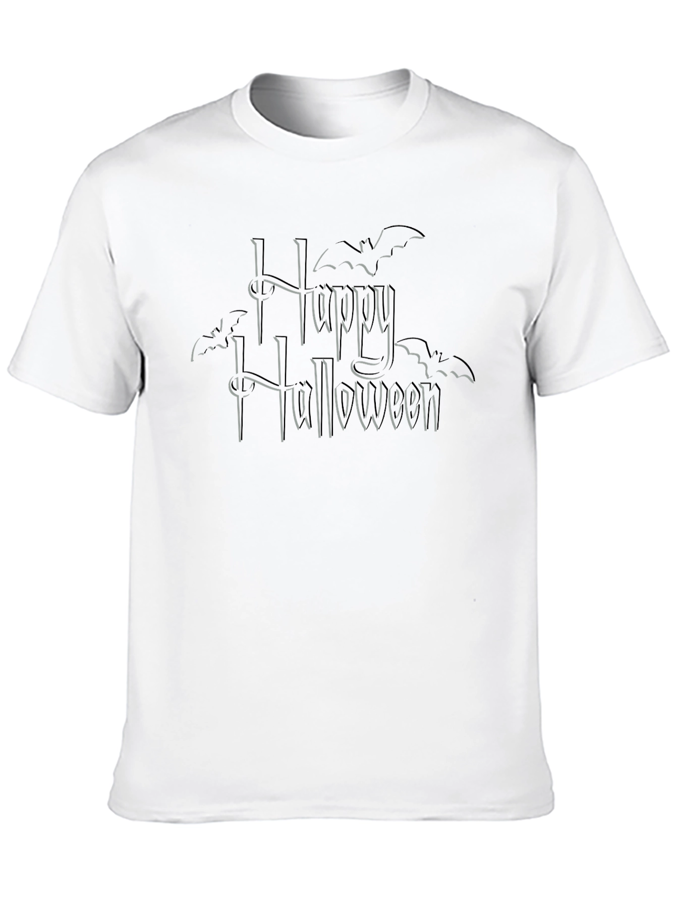Happy Halloween Black T-Shirt