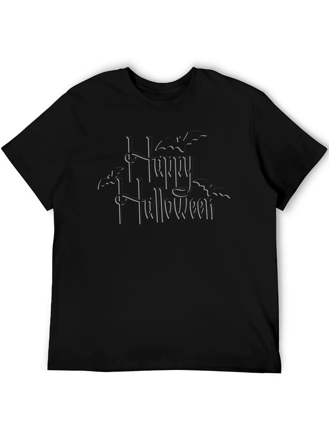 Happy Halloween Black T-Shirt