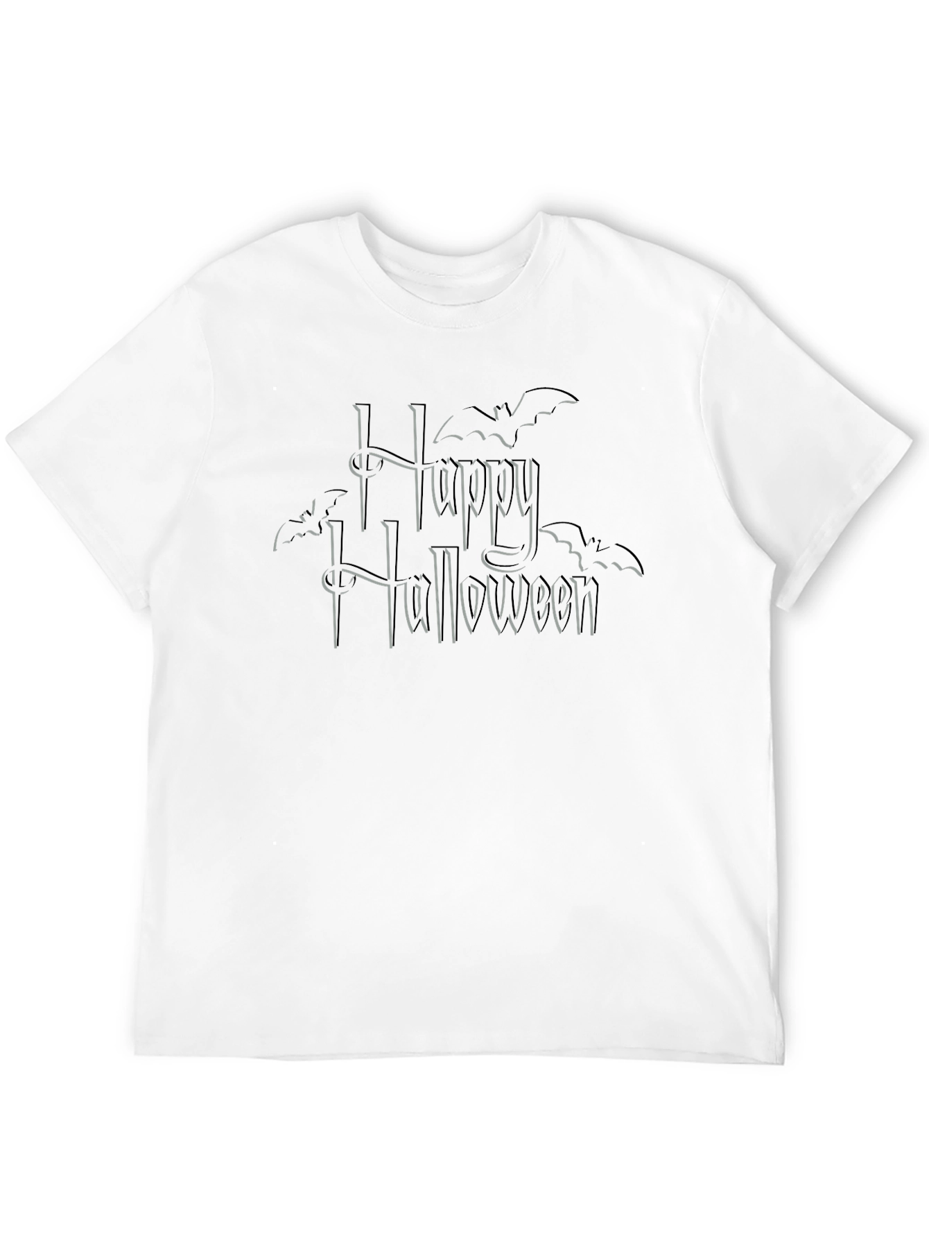 Happy Halloween Black T-Shirt