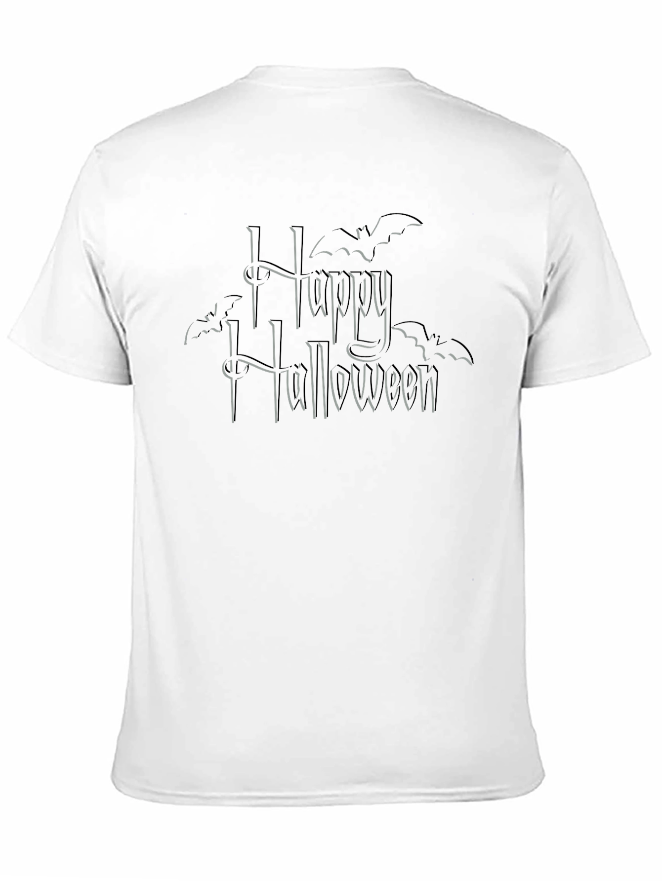 Happy Halloween Black T-Shirt