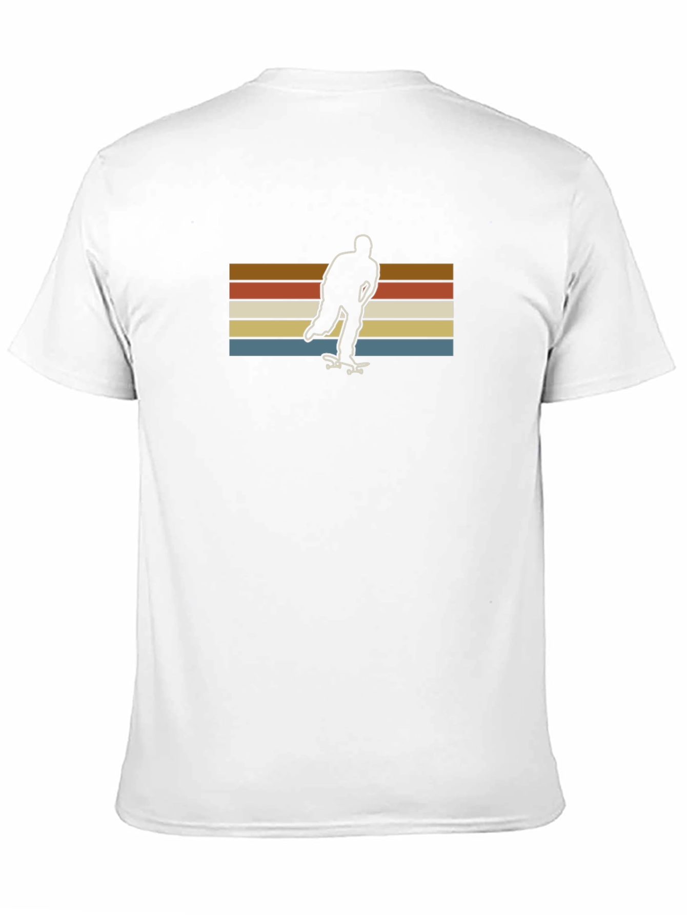 Retro Skateboarder Graphic T-Shirt
