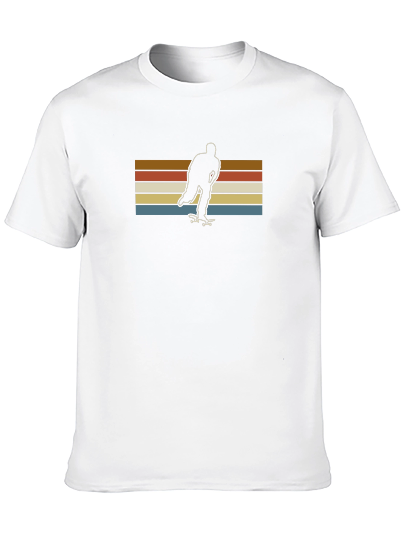 Retro Skateboarder Graphic T-Shirt
