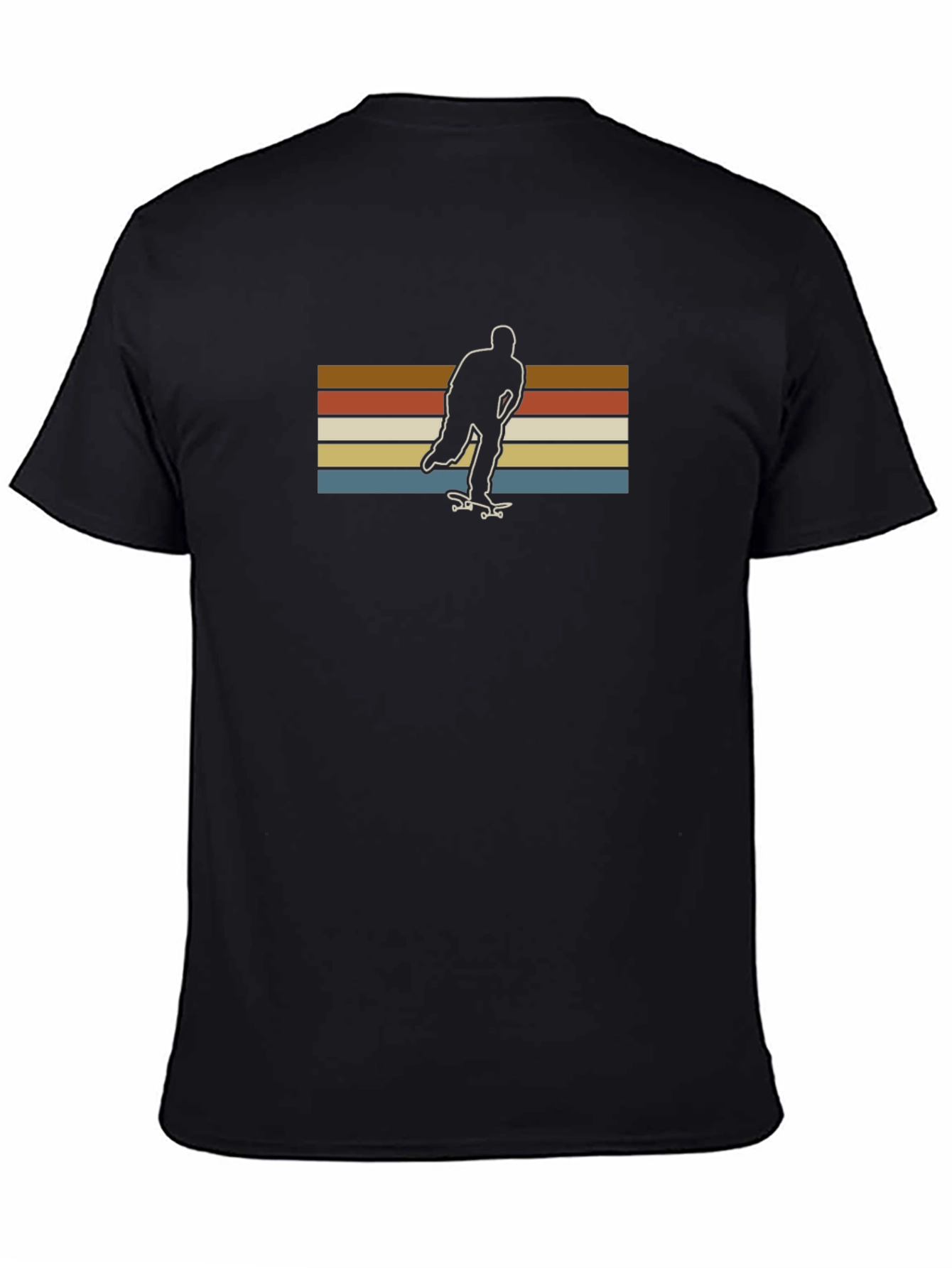 Retro Skateboarder Graphic T-Shirt