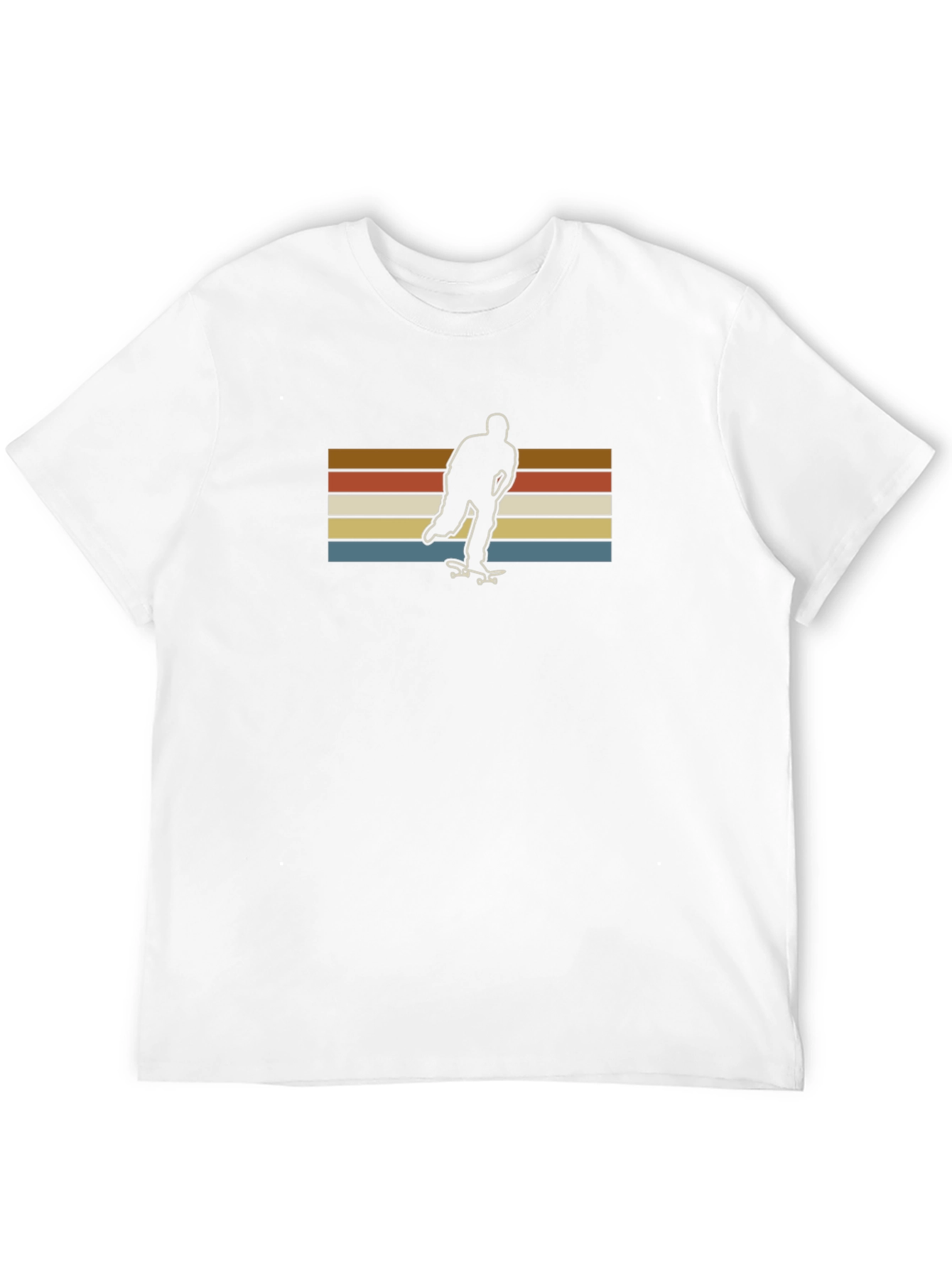 Retro Skateboarder Graphic T-Shirt