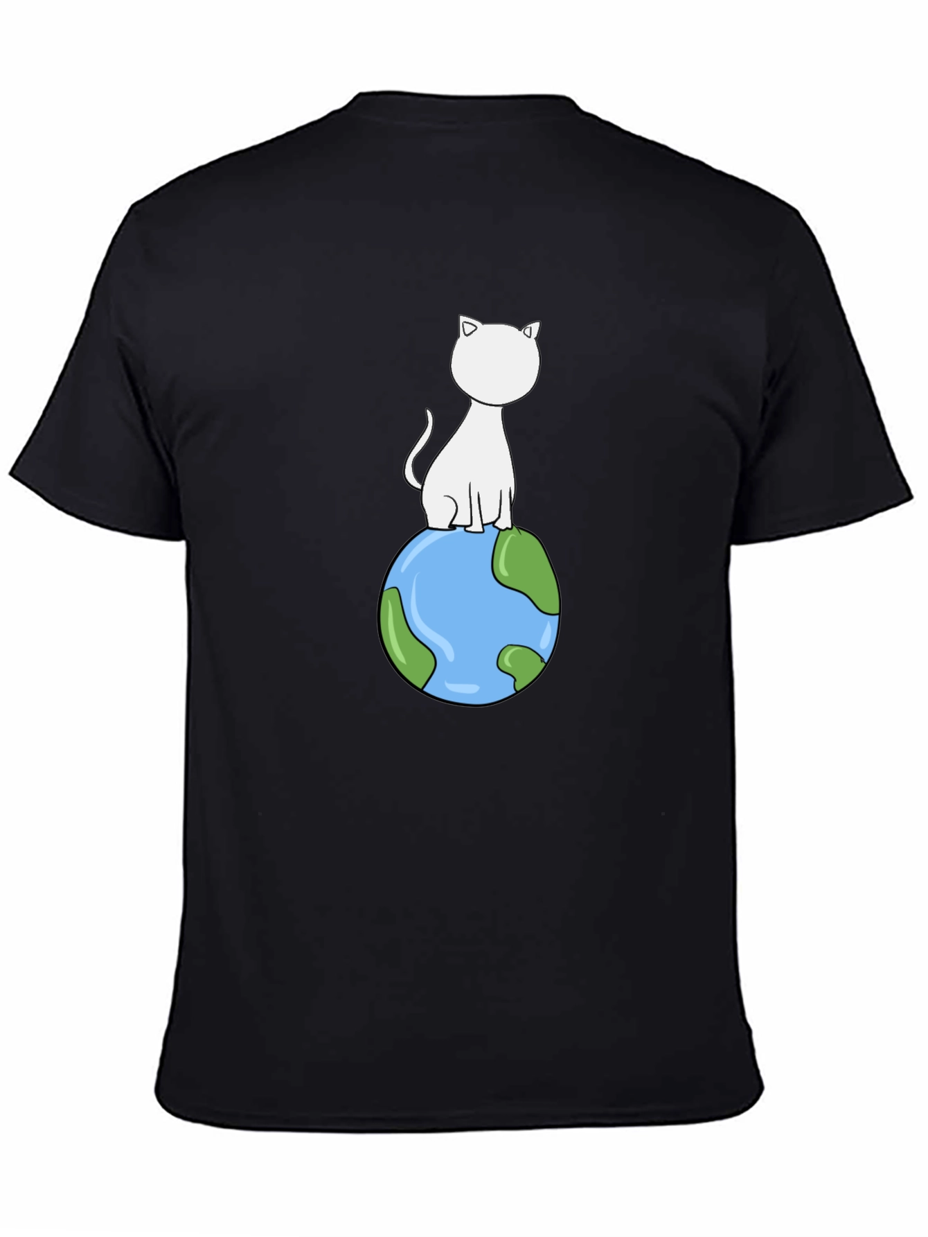 Cat on World T-Shirt