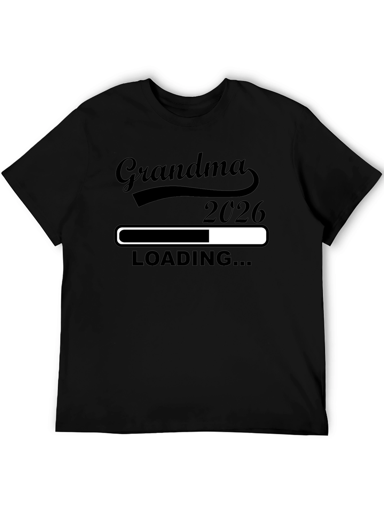 Grandma 2026 Loading T-Shirt - Expecting Announcement Tee