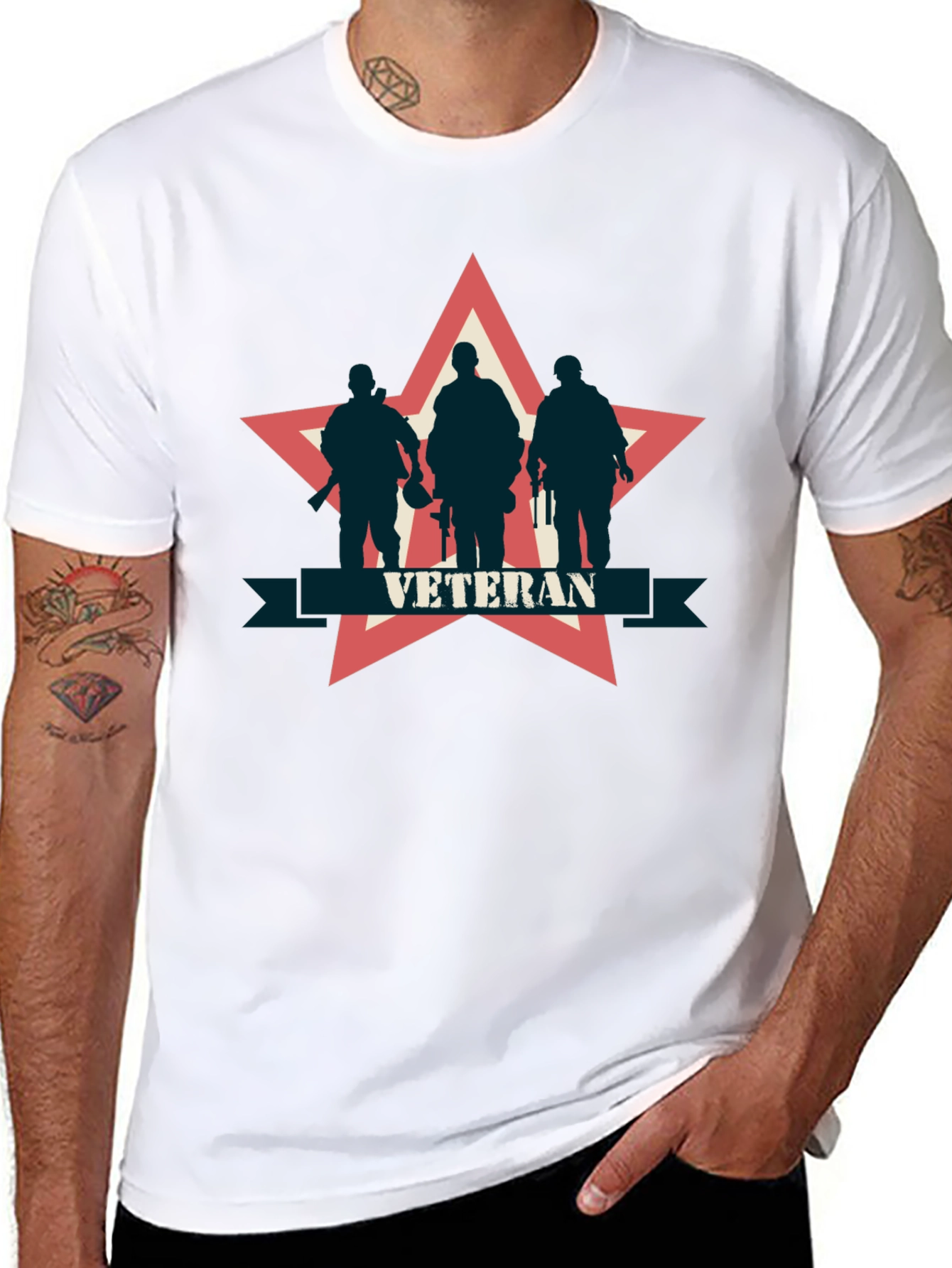 Veteran Graphic Tee - Military Pride T-Shirt
