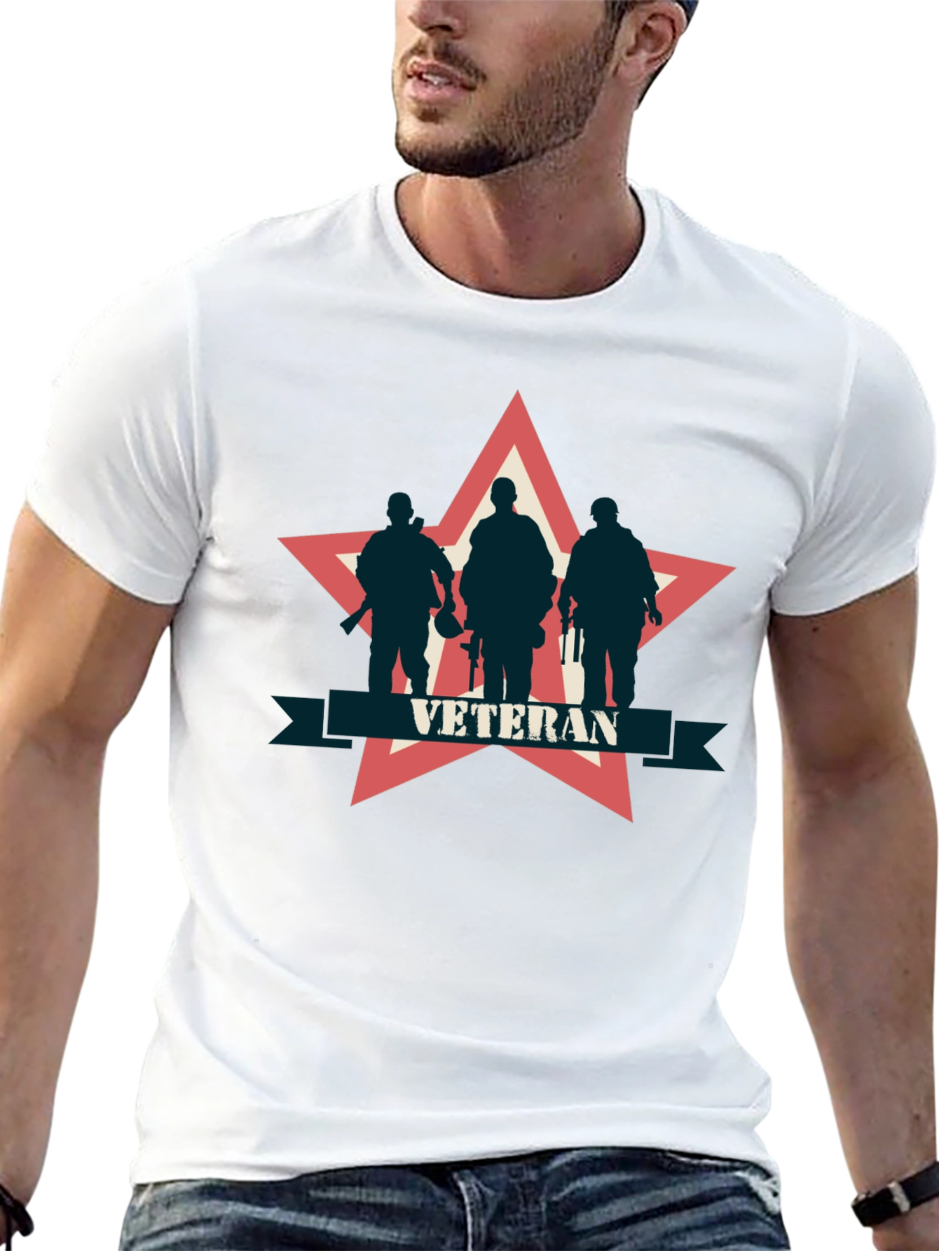 Veteran Graphic Tee - Military Pride T-Shirt