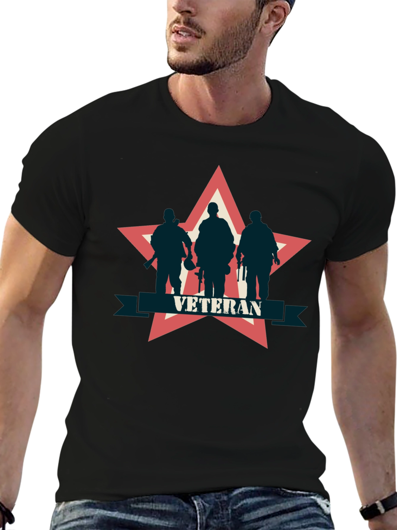 Veteran Graphic Tee - Military Pride T-Shirt