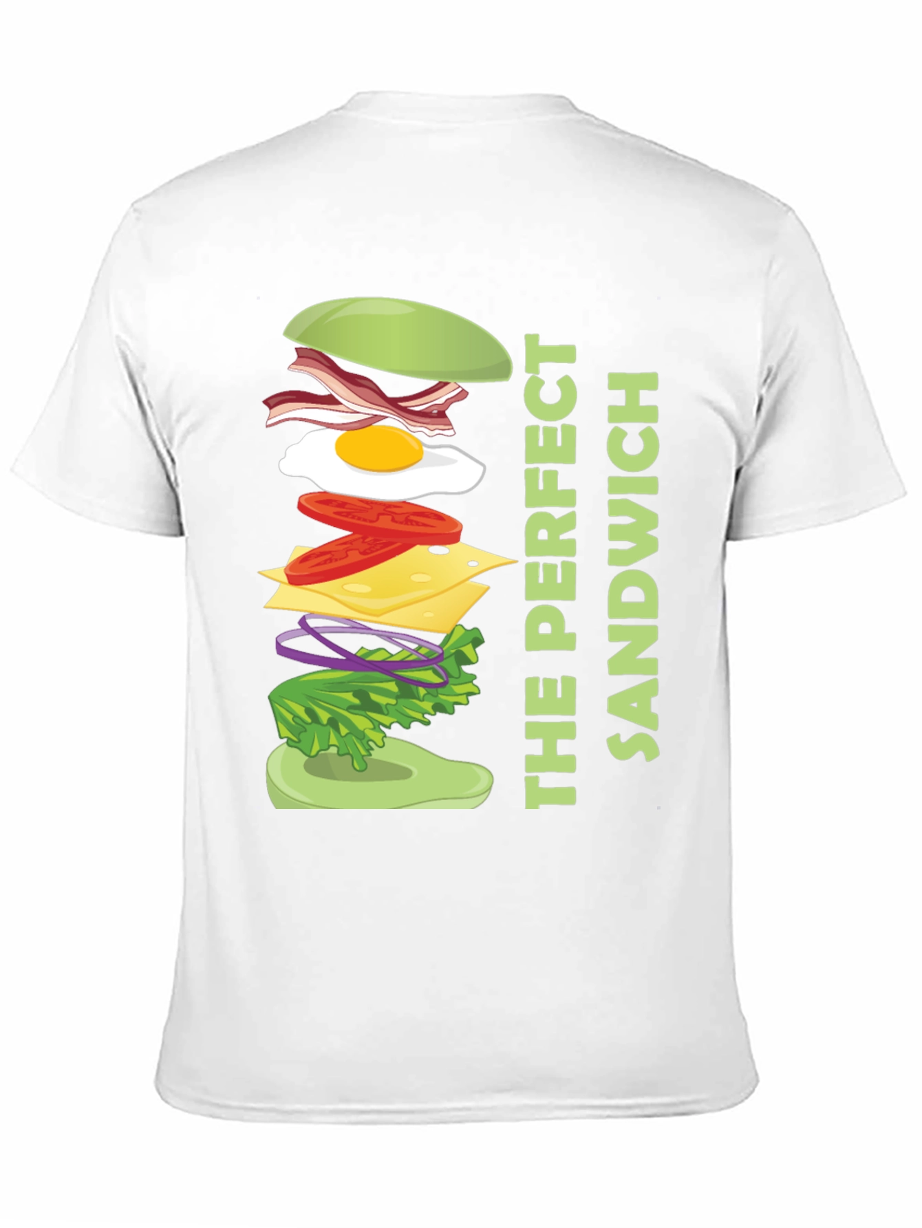 The Perfect Sandwich Graphic Tee - Food Lover Shirt
