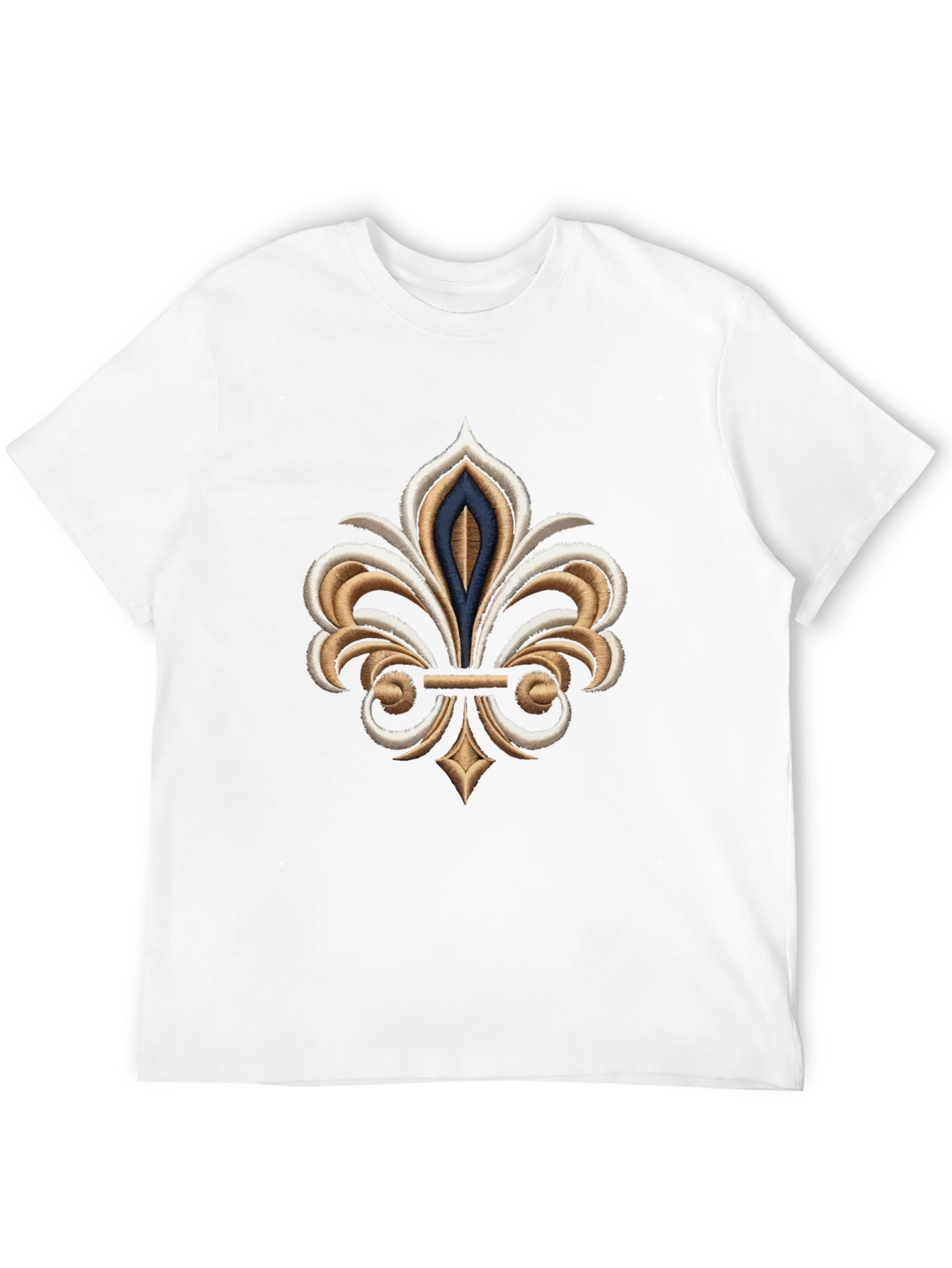 Fleur-de-lis Graphic Black T-Shirt