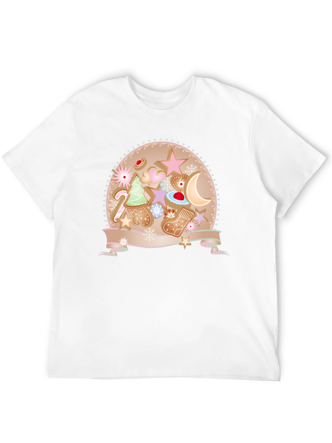 Festive Gingerbread Christmas T-Shirt