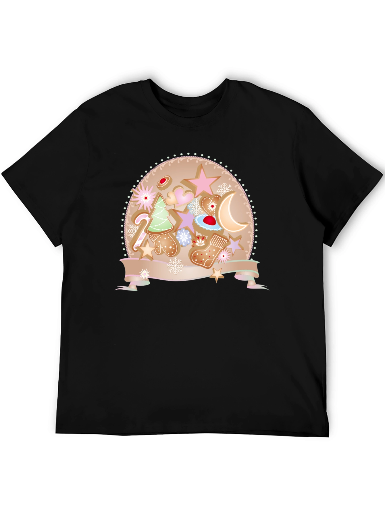 Festive Gingerbread Christmas T-Shirt
