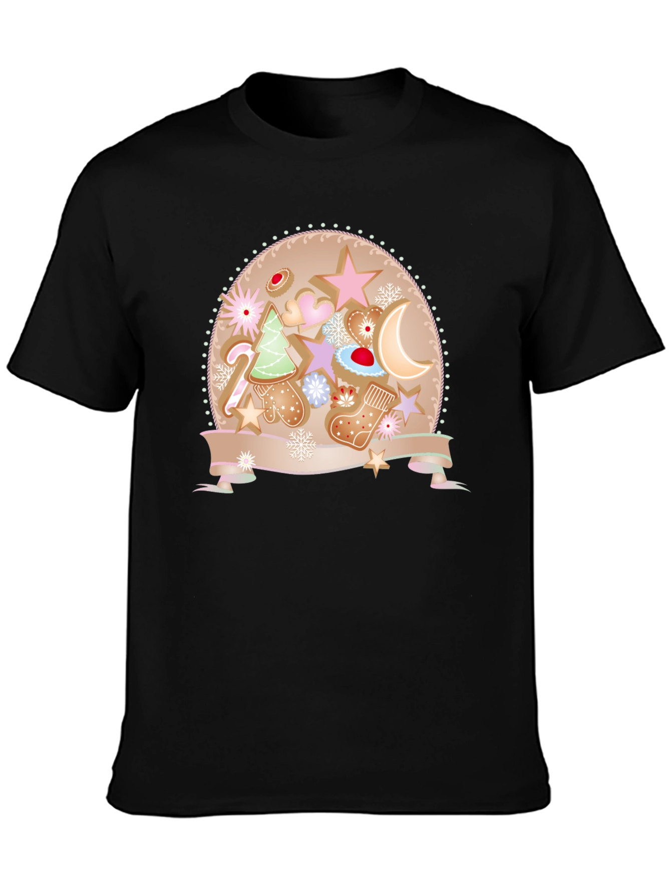 Festive Gingerbread Christmas T-Shirt