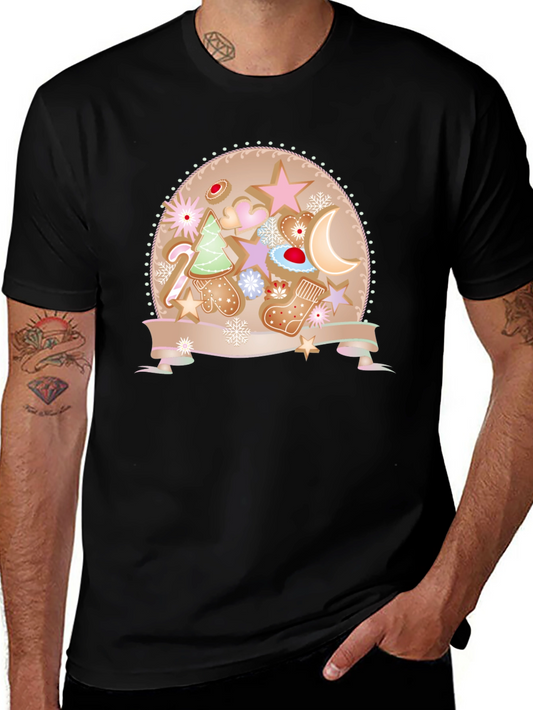 Festive Gingerbread Christmas T-Shirt