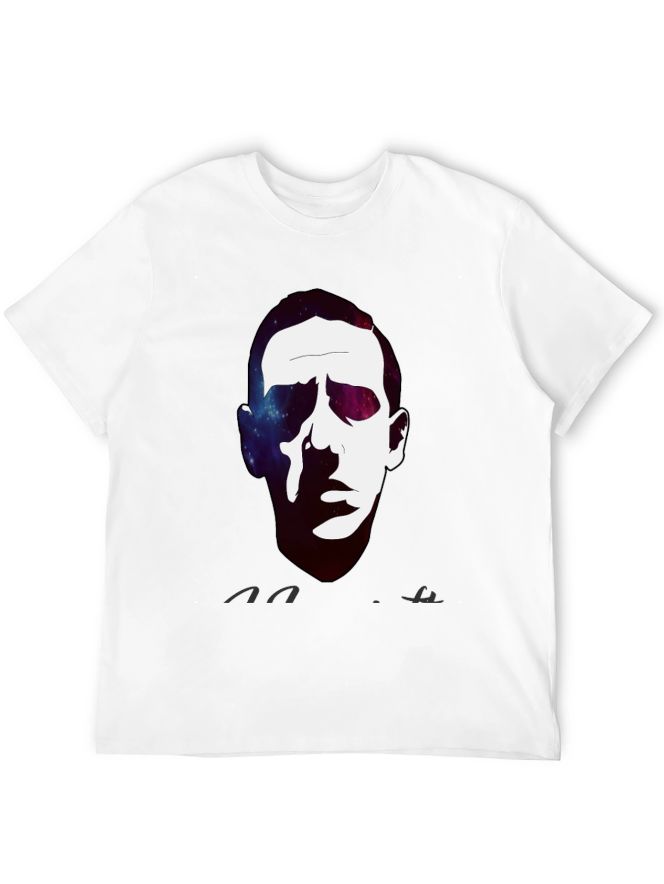 Cosmic Portrait Black T-Shirt