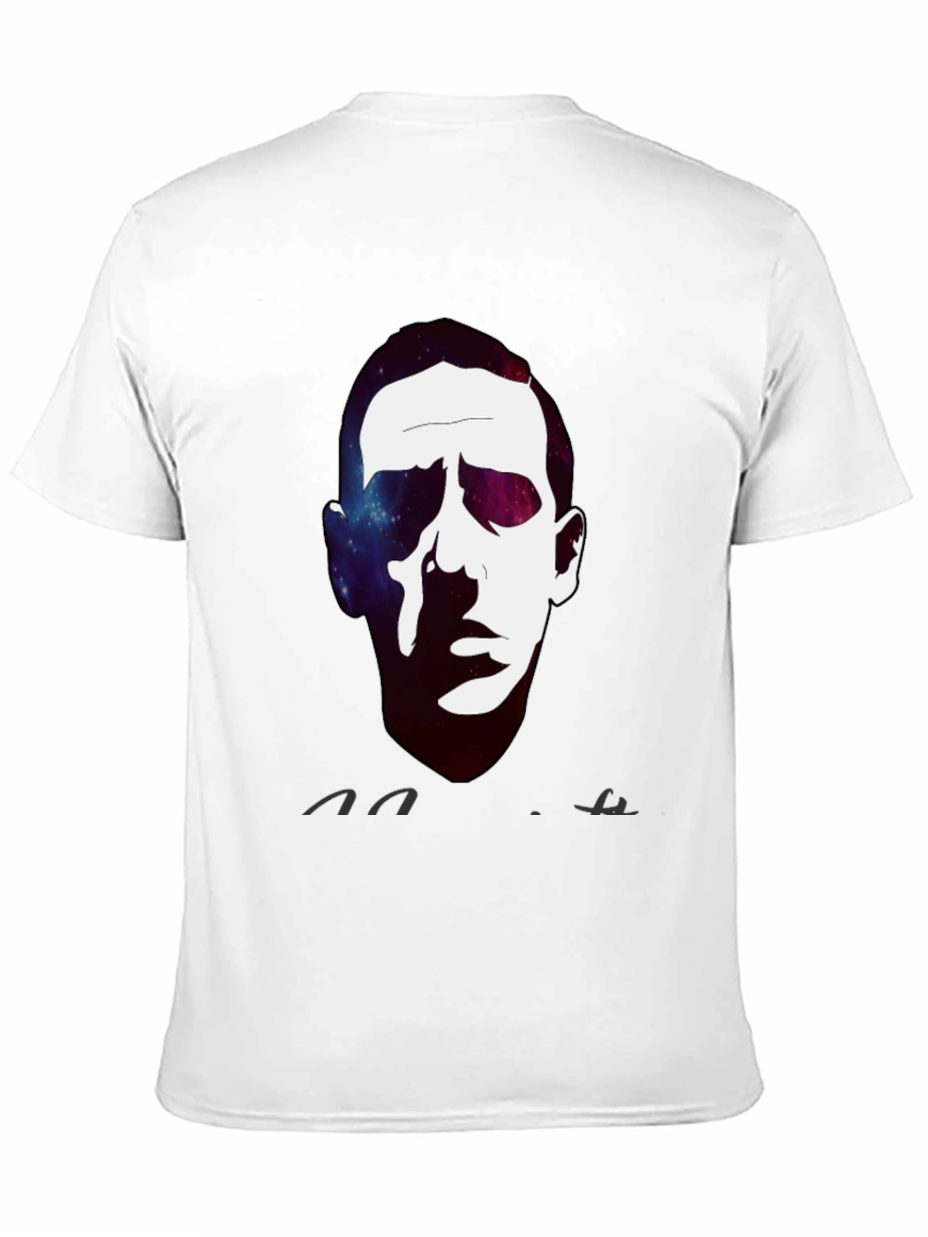 Cosmic Portrait Black T-Shirt