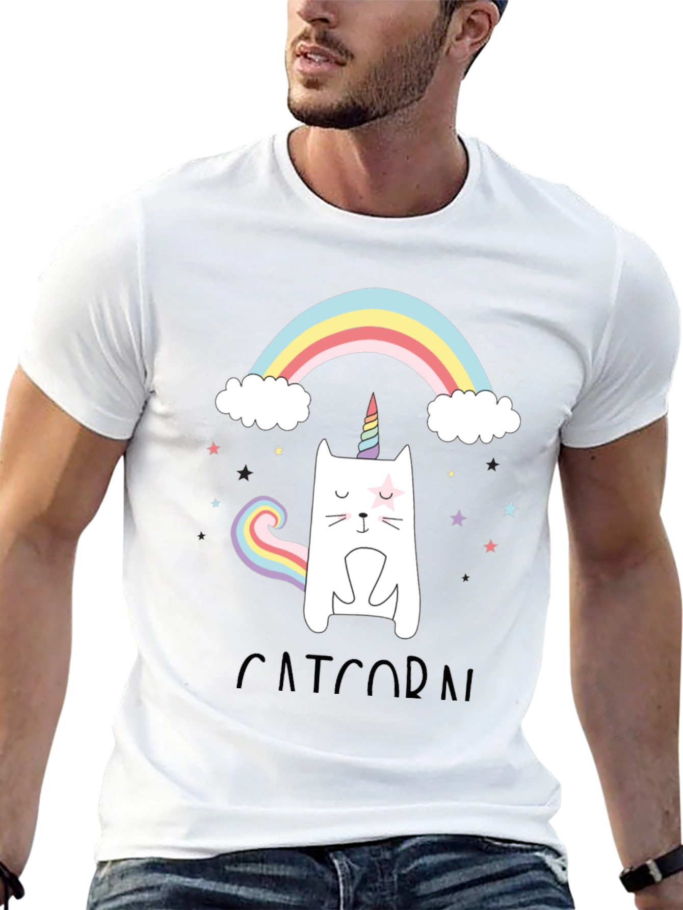Catcorn Rainbow T-Shirt