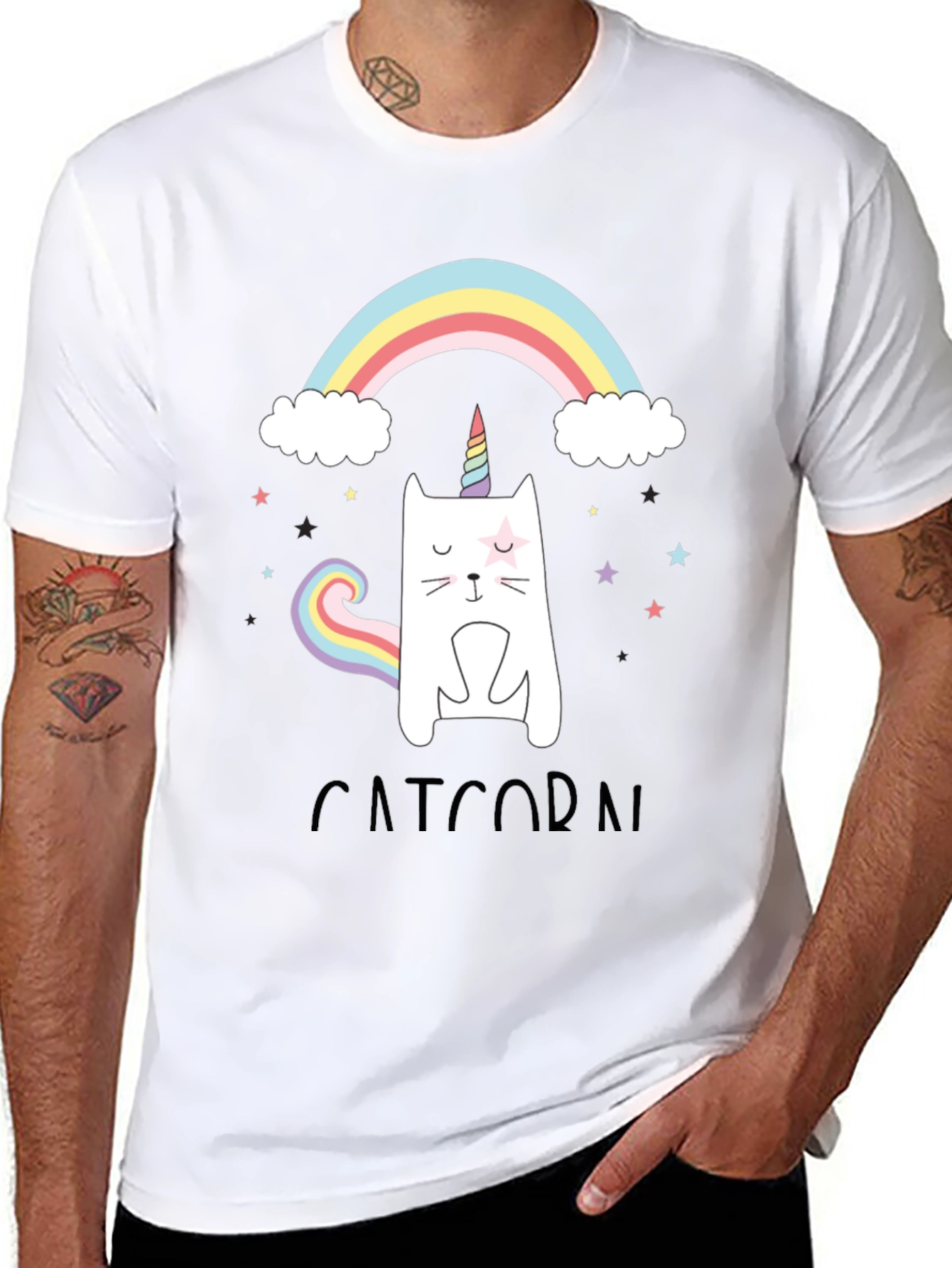 Catcorn Rainbow T-Shirt