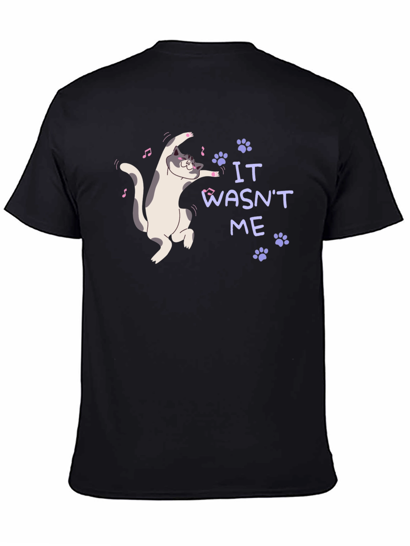 It Wasnt Me Cat T-Shirt