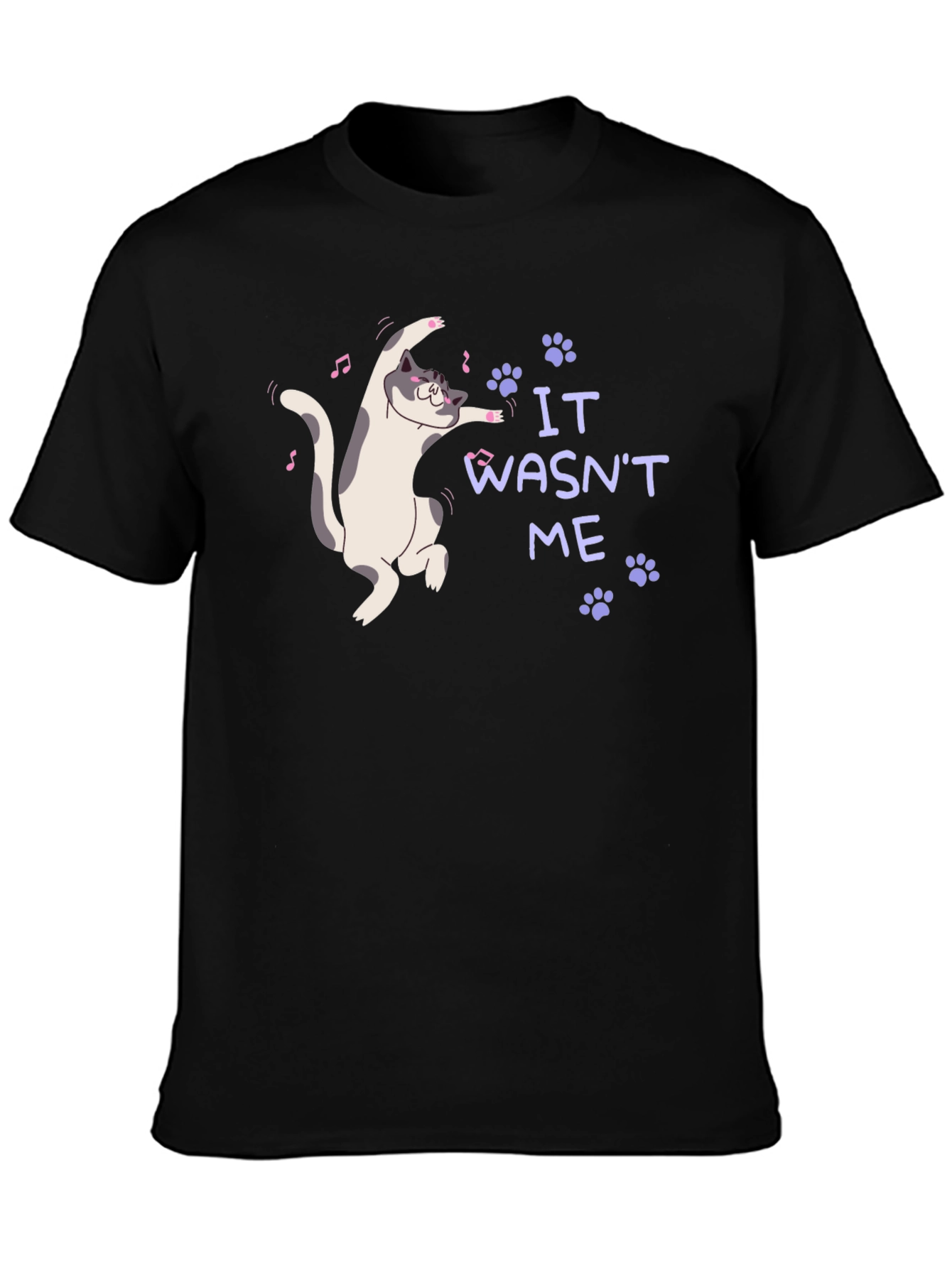 It Wasnt Me Cat T-Shirt