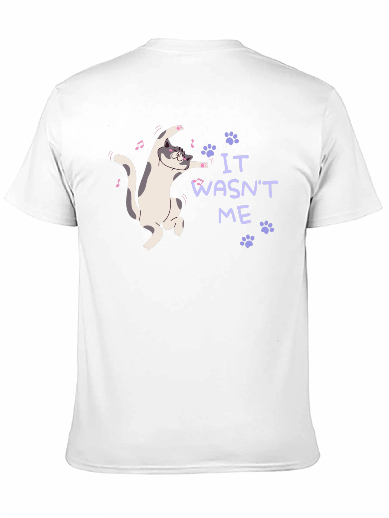 It Wasnt Me Cat T-Shirt