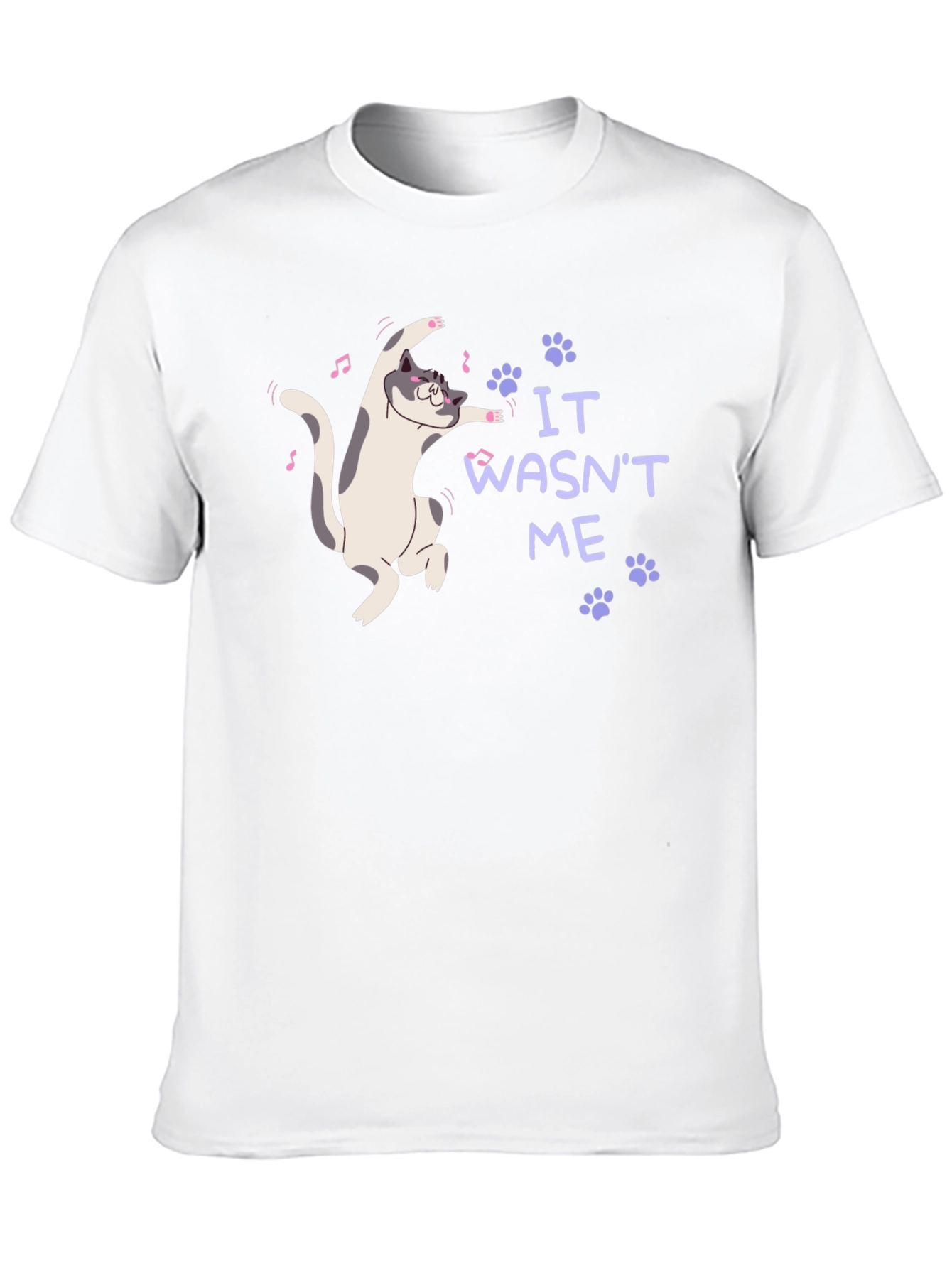 It Wasnt Me Cat T-Shirt