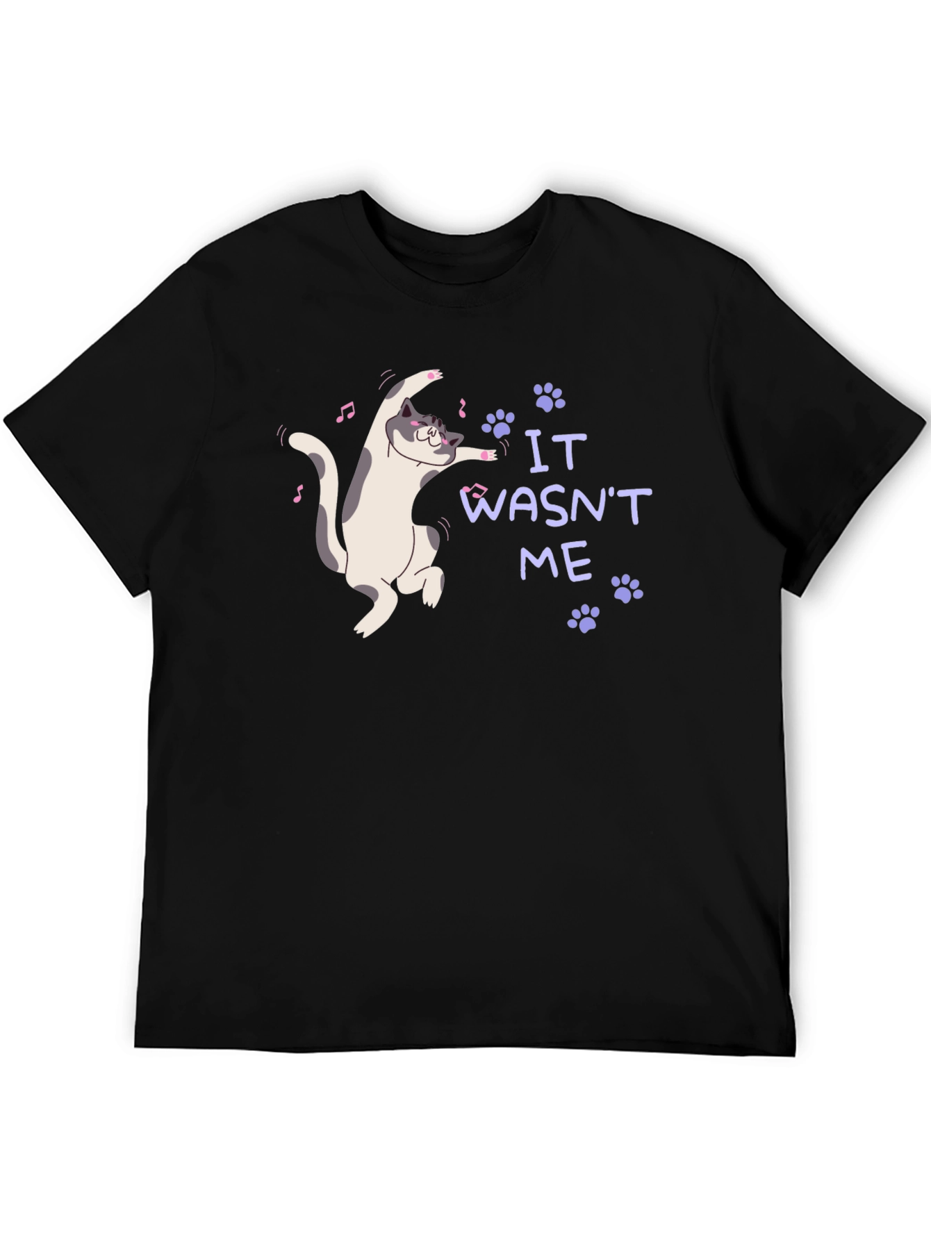 It Wasnt Me Cat T-Shirt
