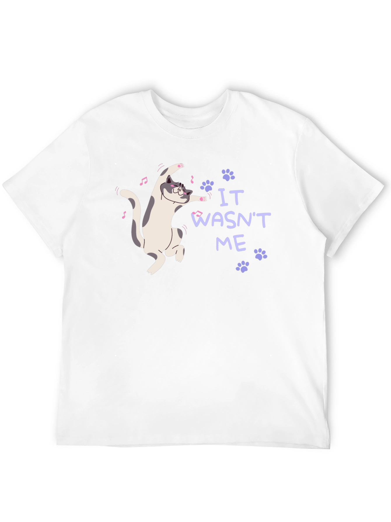 It Wasnt Me Cat T-Shirt