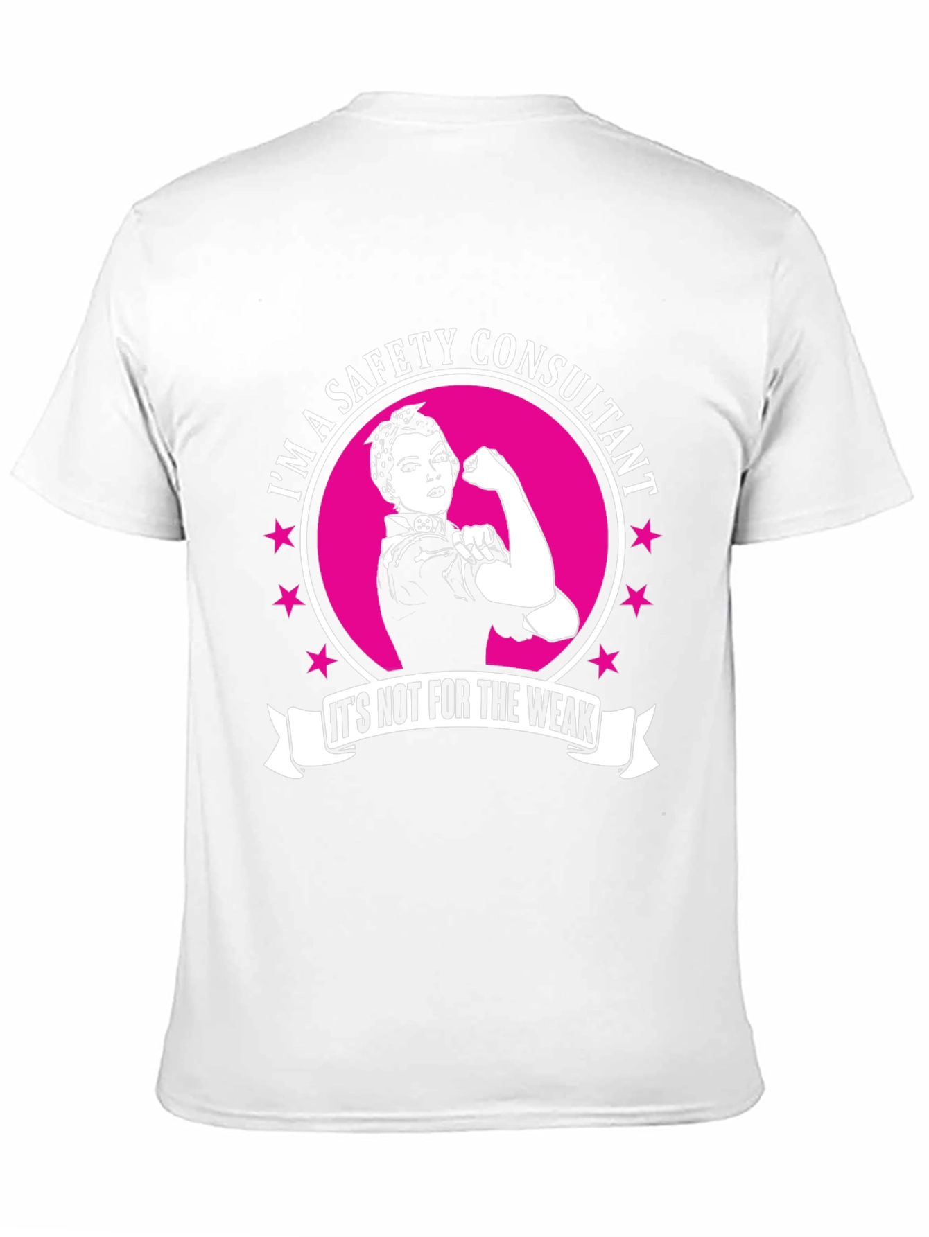 Safety Consultant T-Shirt - Strong Woman Graphic