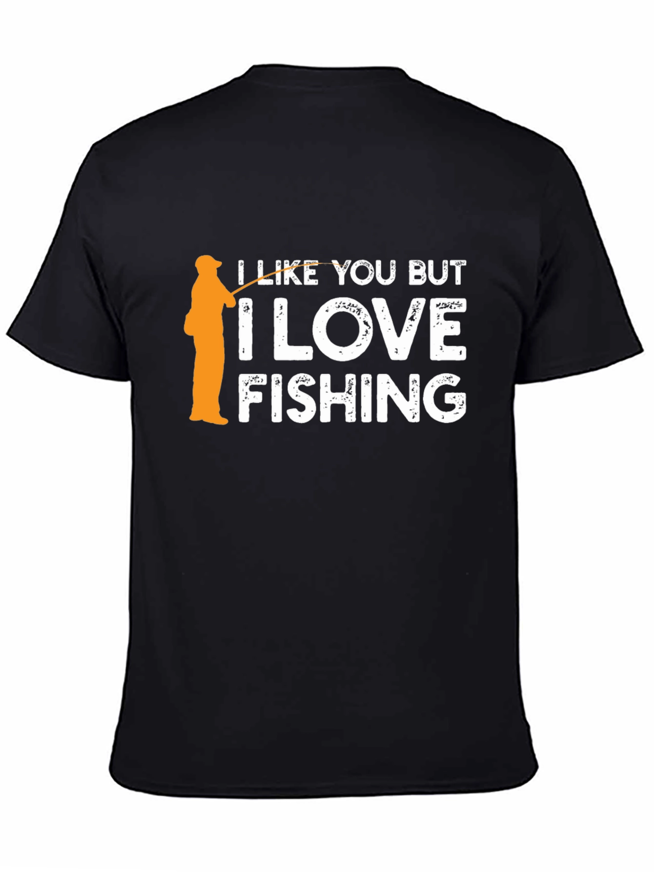 I Love Fishing Graphic Tee