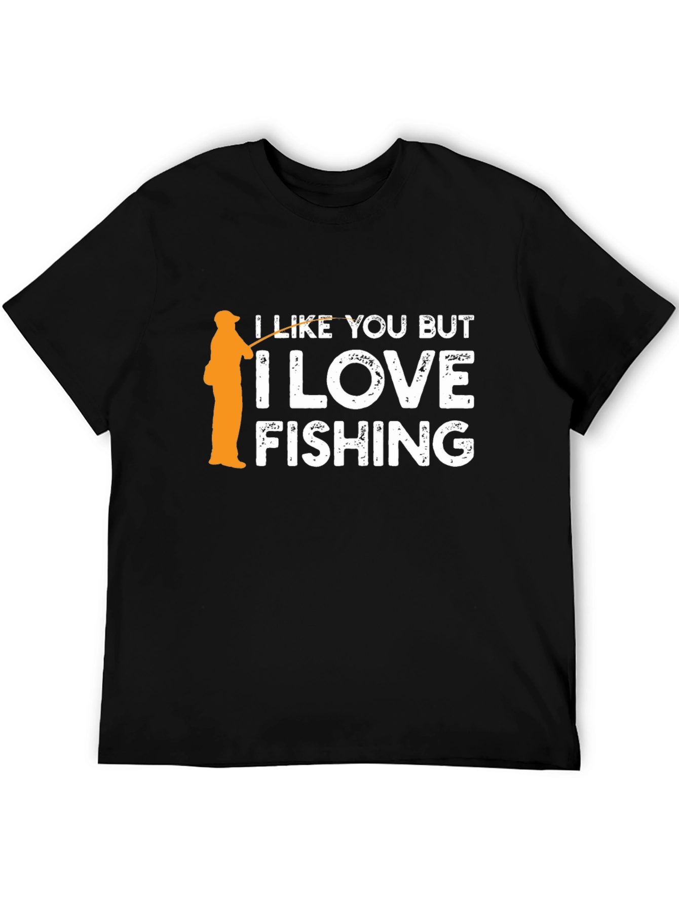 I Love Fishing Graphic Tee