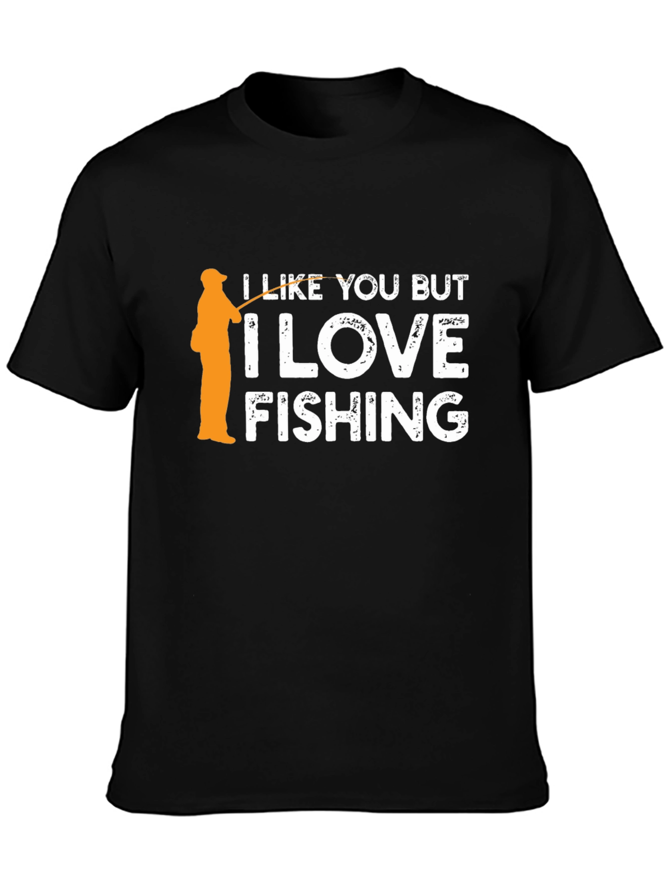 I Love Fishing Graphic Tee